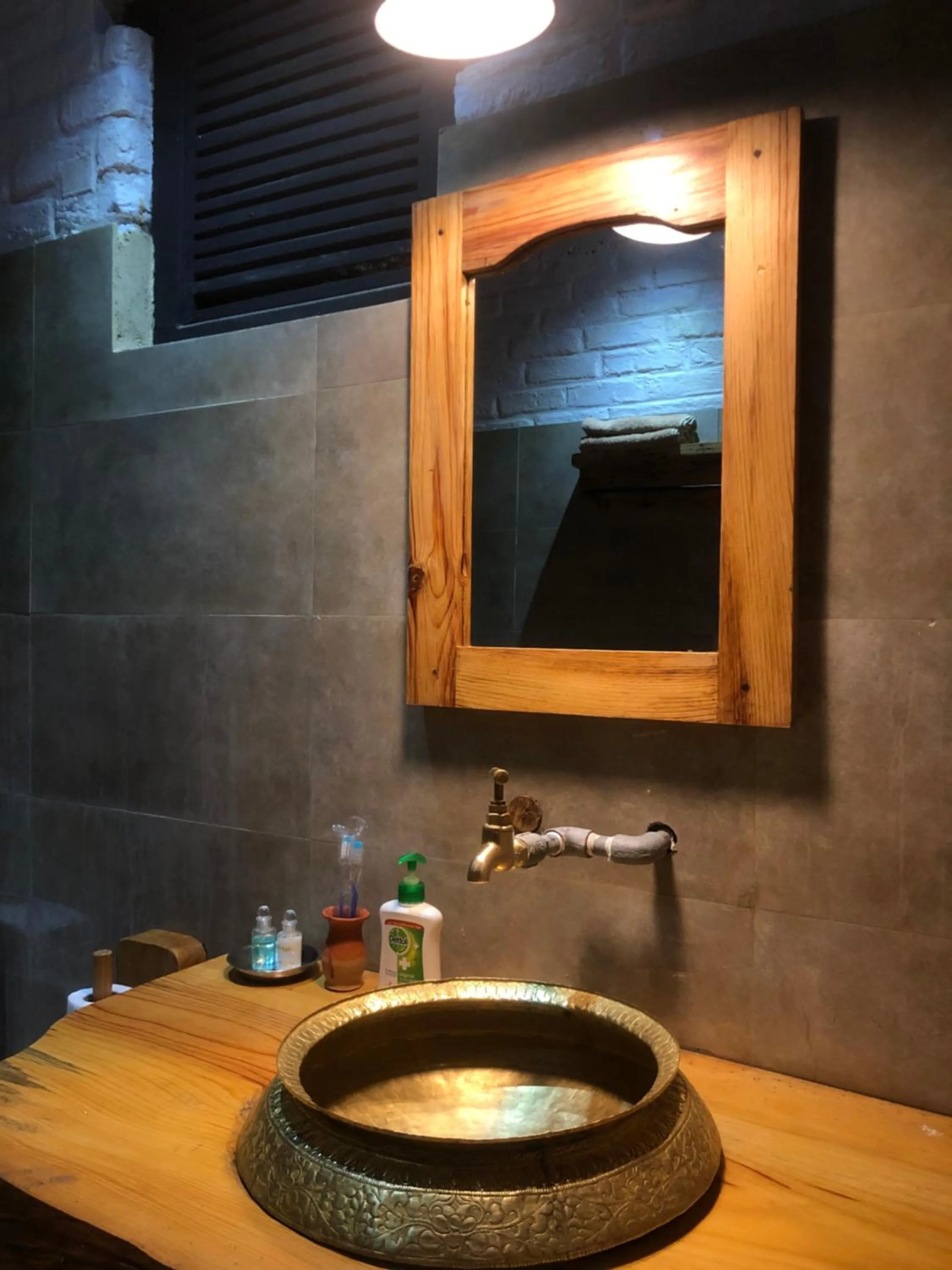 Bathroom in Bhanjyang Village Lodge