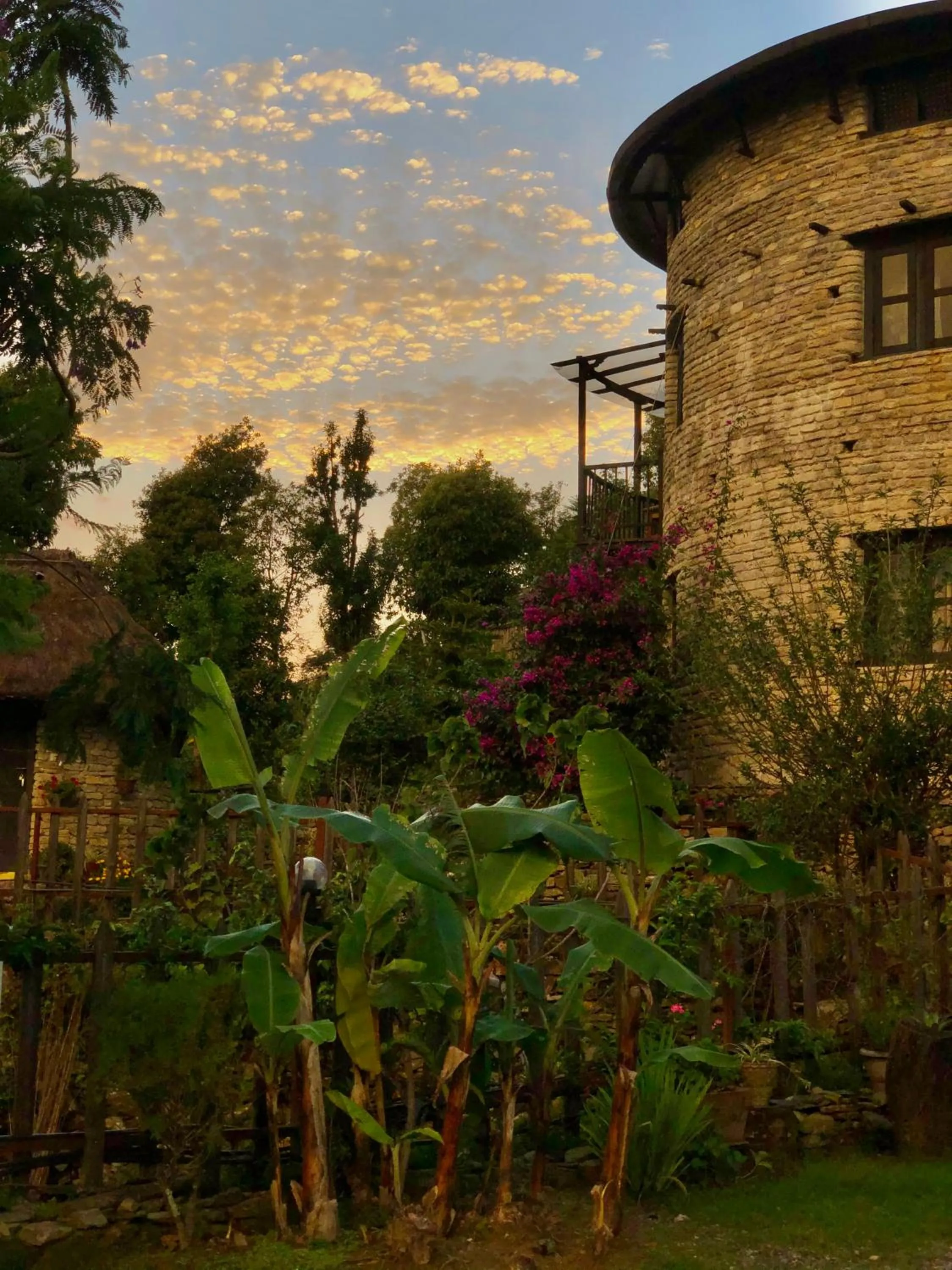 Property building in Bhanjyang Village Lodge