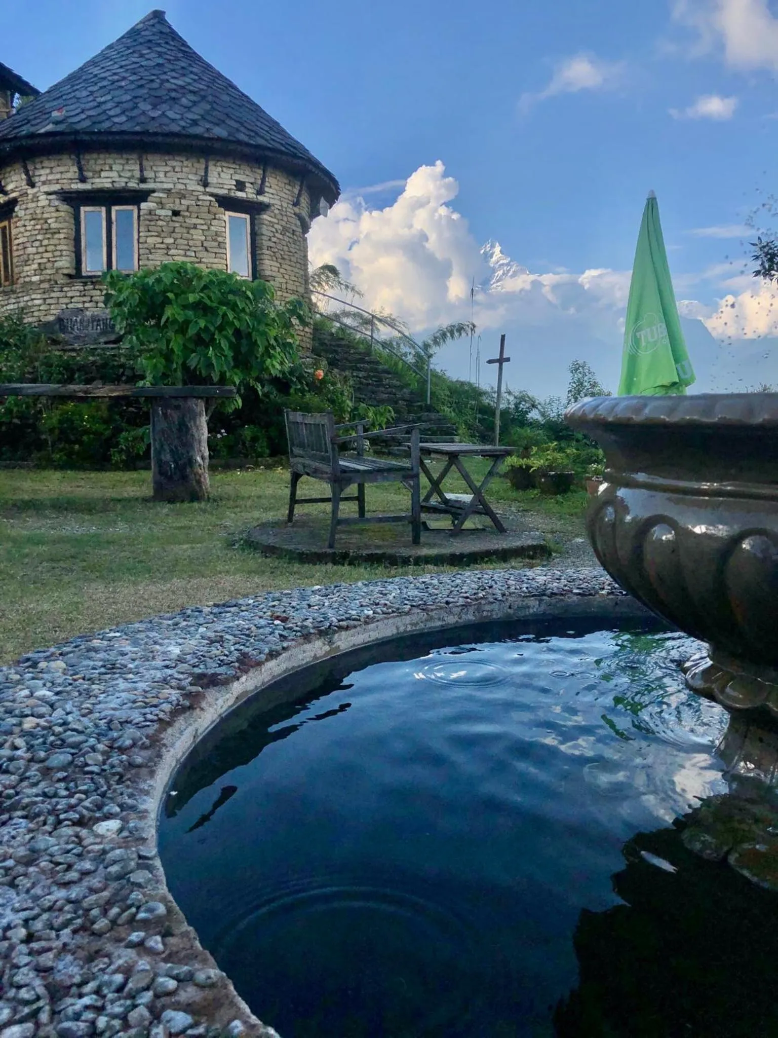 Property building in Bhanjyang Village Lodge