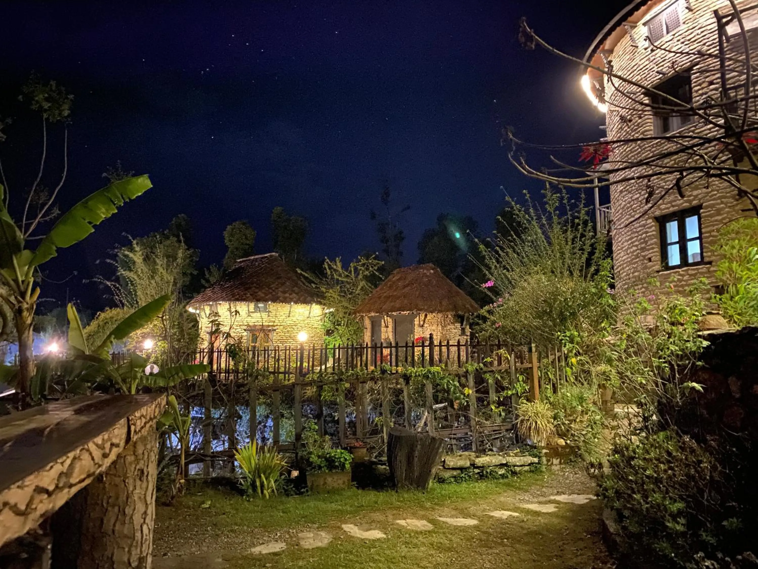 Property building in Bhanjyang Village Lodge