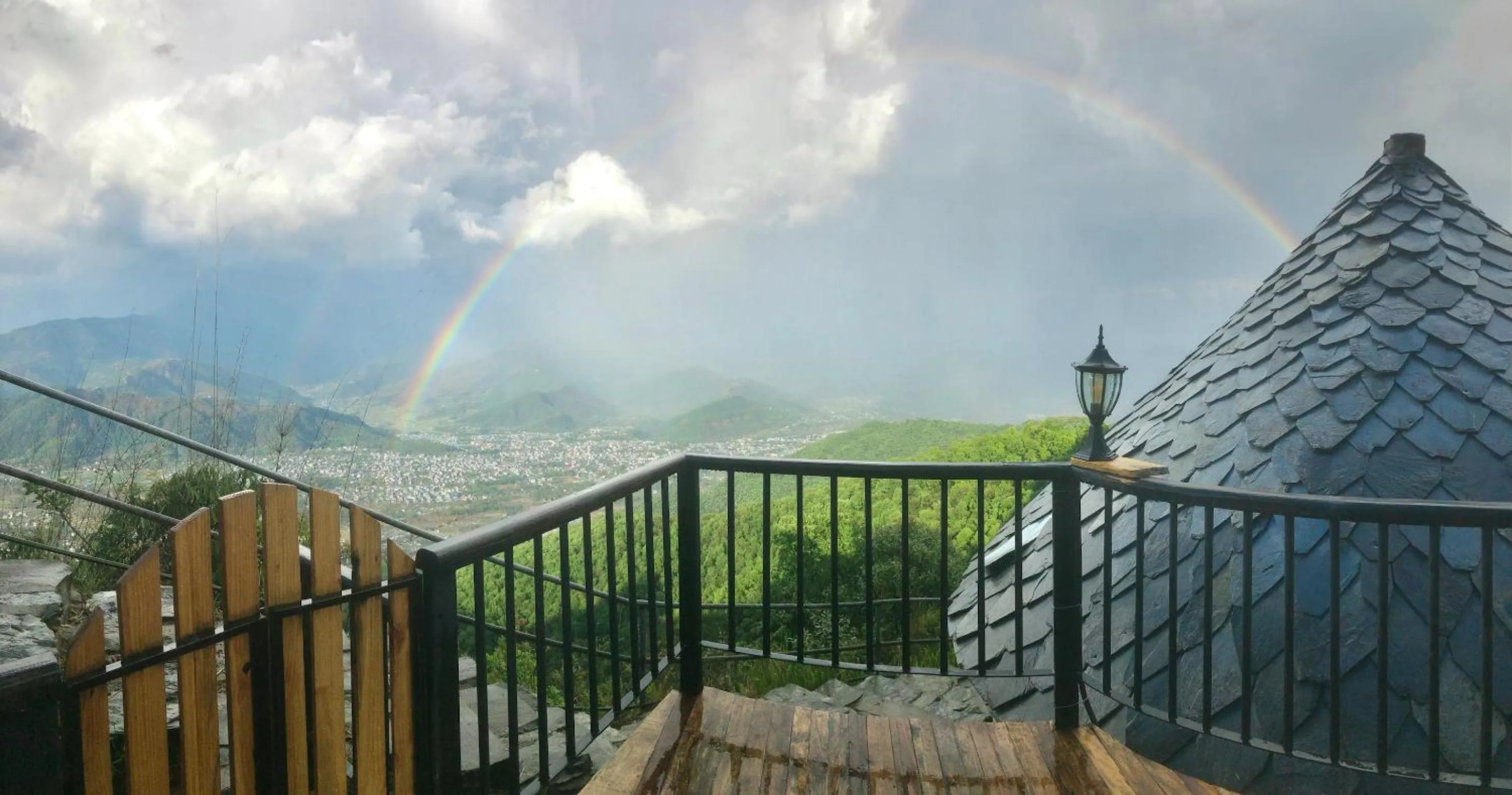 Natural landscape in Bhanjyang Village Lodge