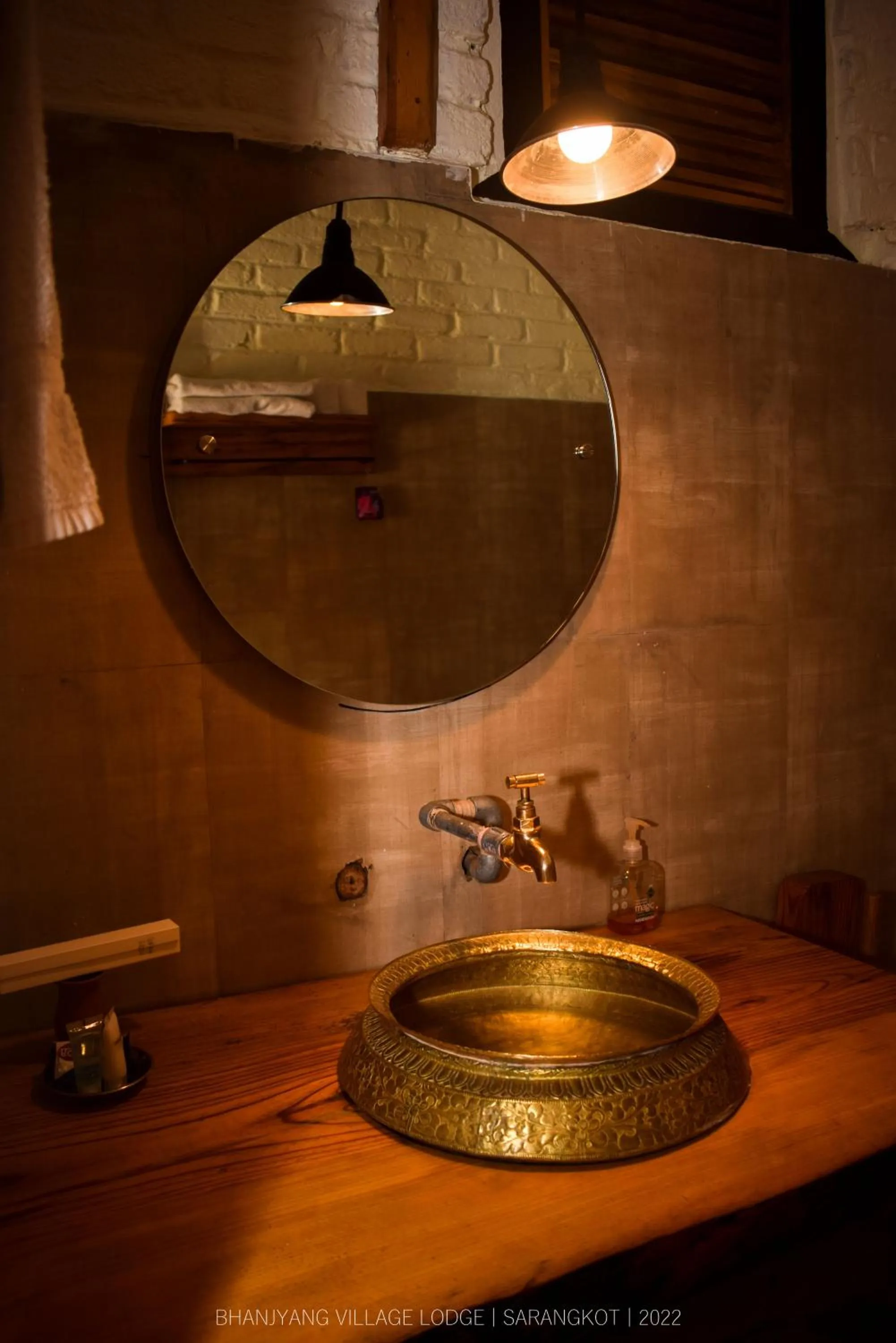 Bathroom in Bhanjyang Village Lodge