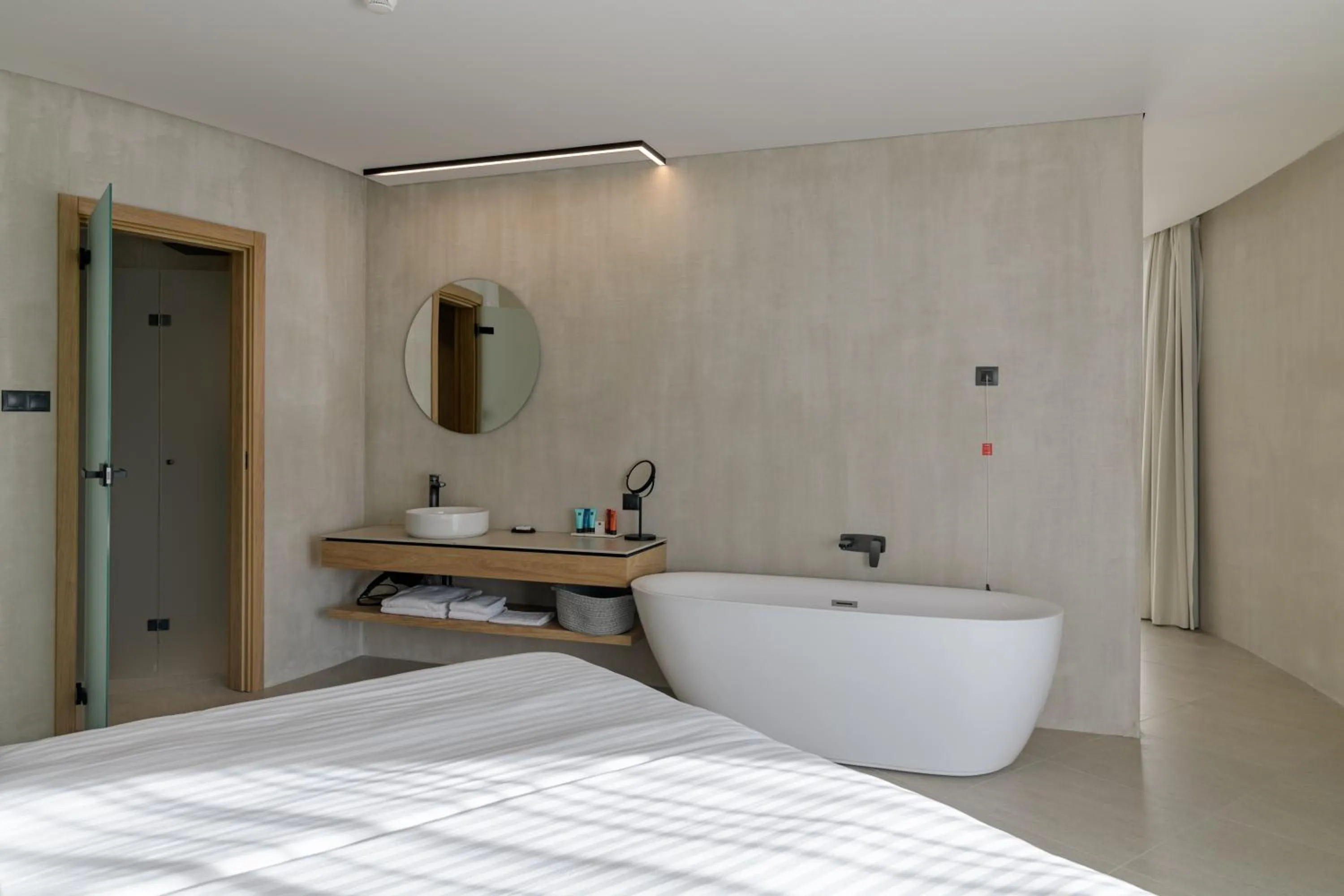 Bathroom, Bed in Ensana Aquahouse