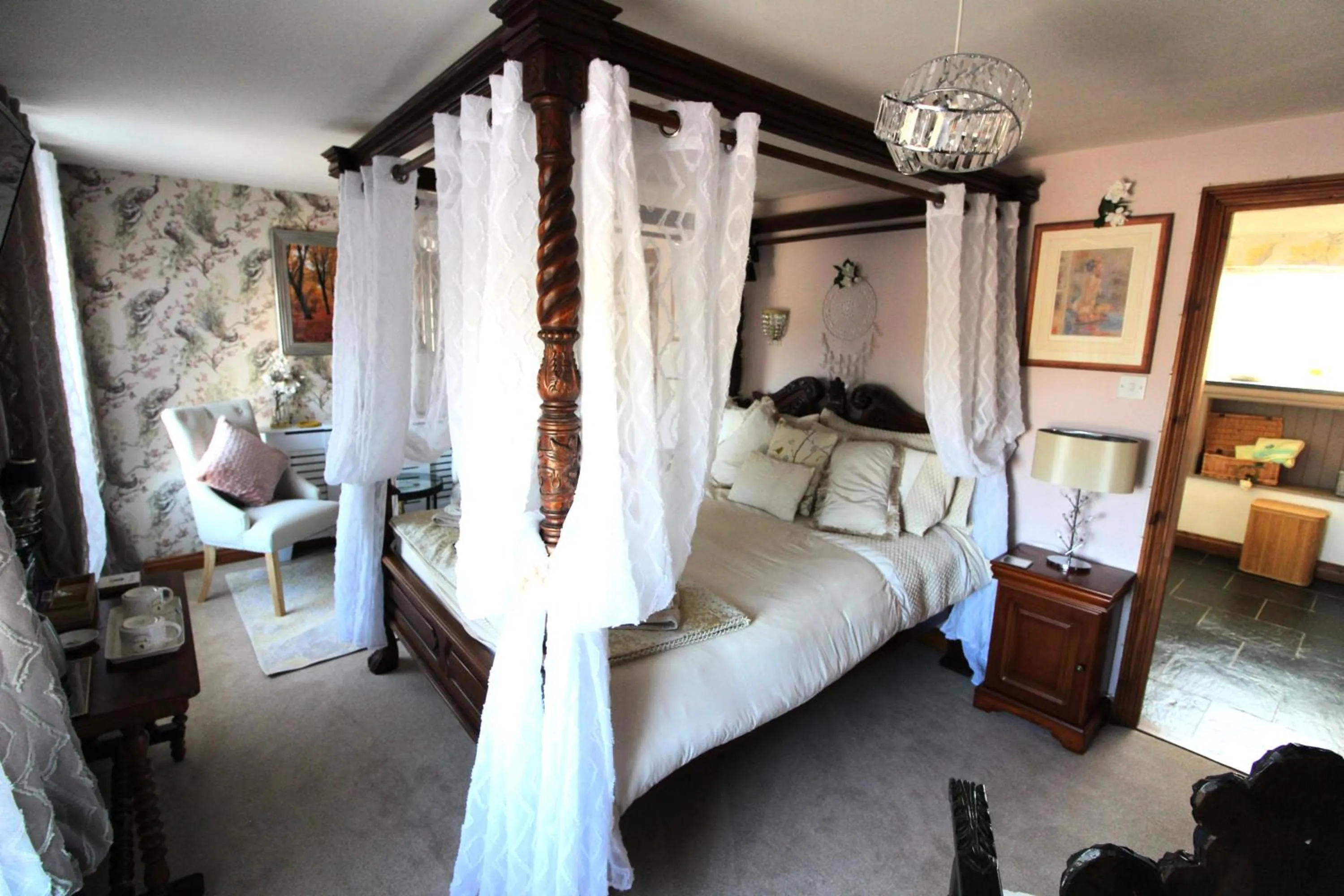 Bedroom in Melorne Farm Guest House