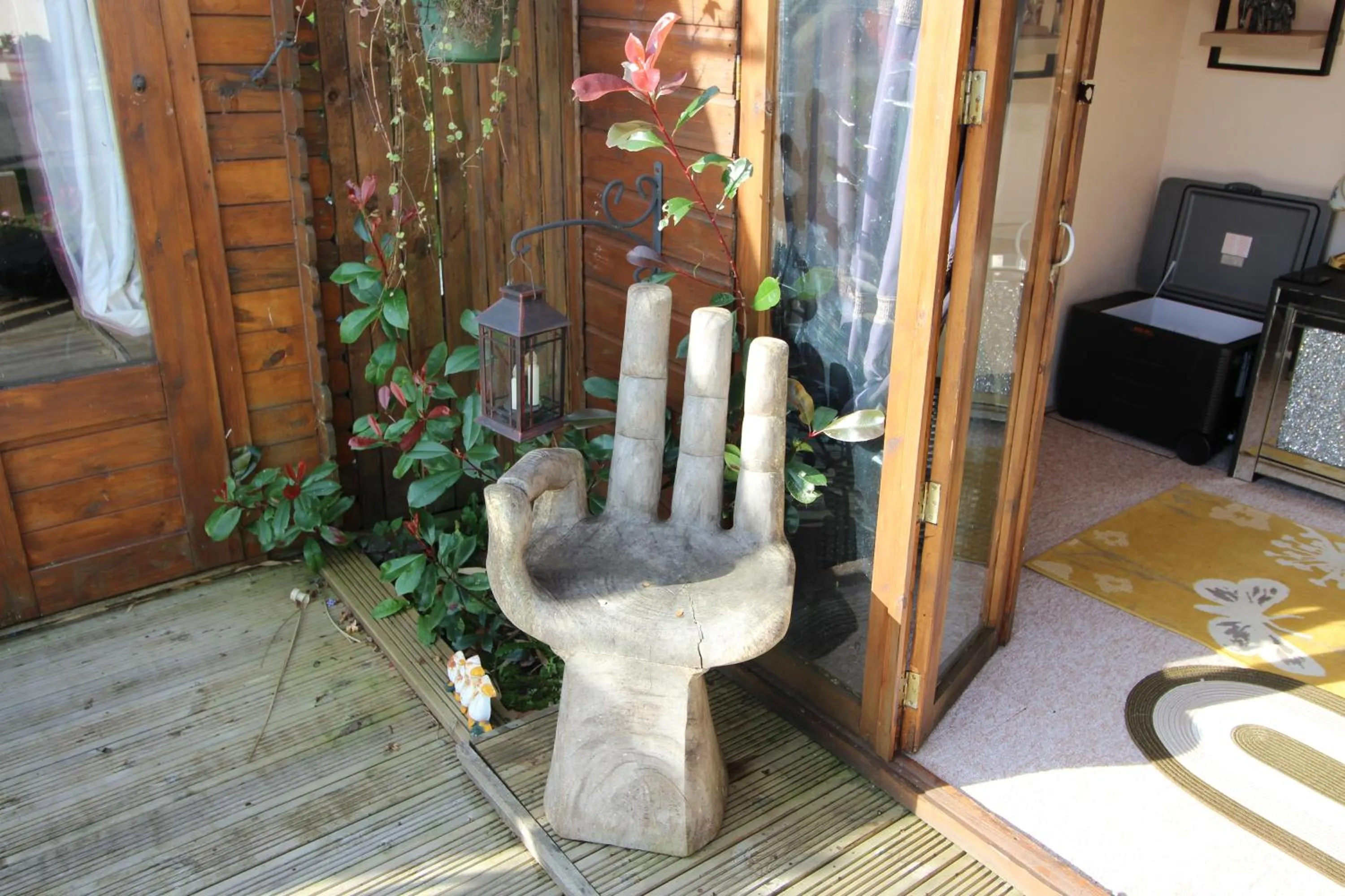 Garden in Melorne Farm Guest House