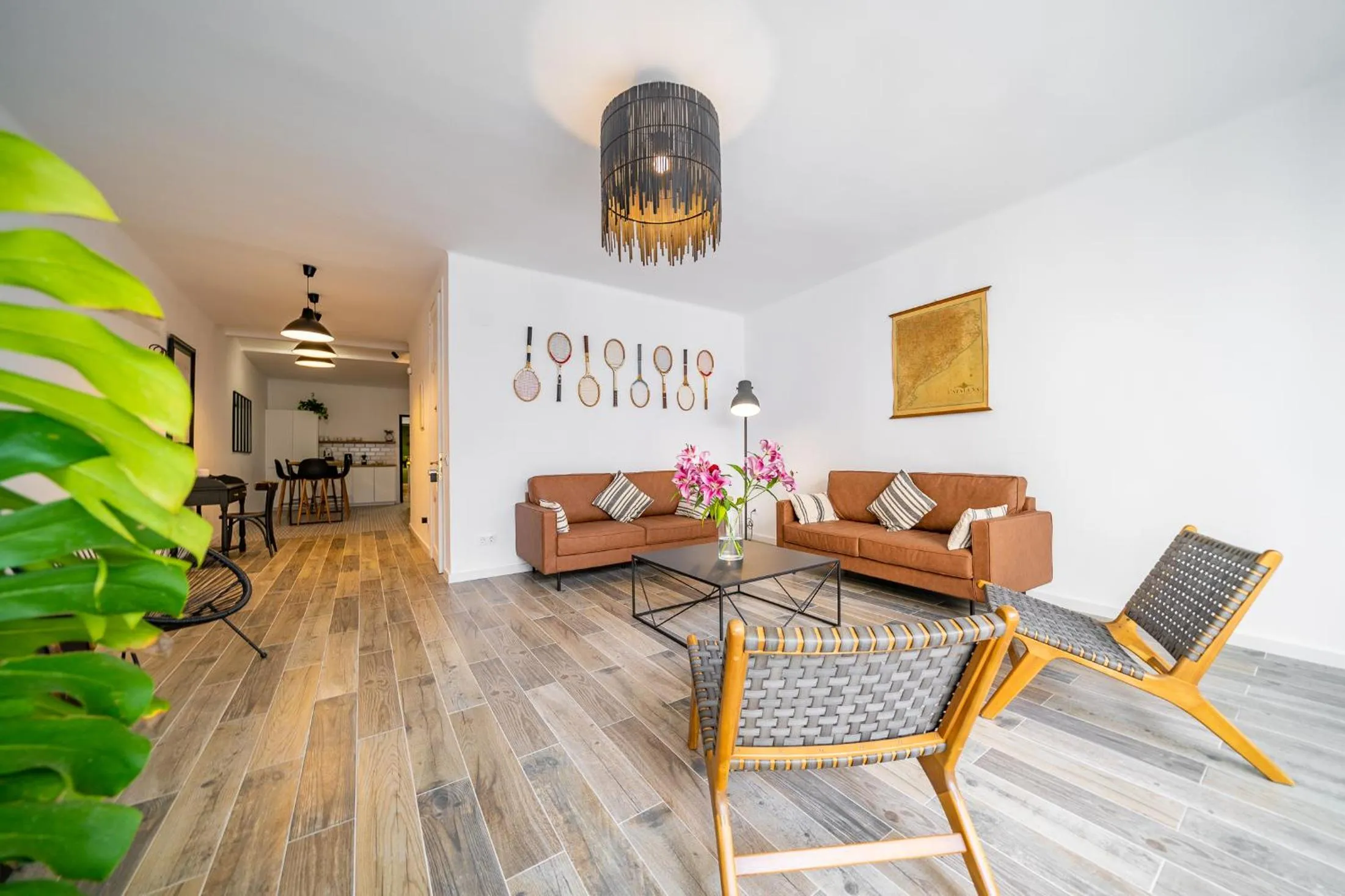 Living room in CAN MARTINEZ Calella Beach Boutique Apartment