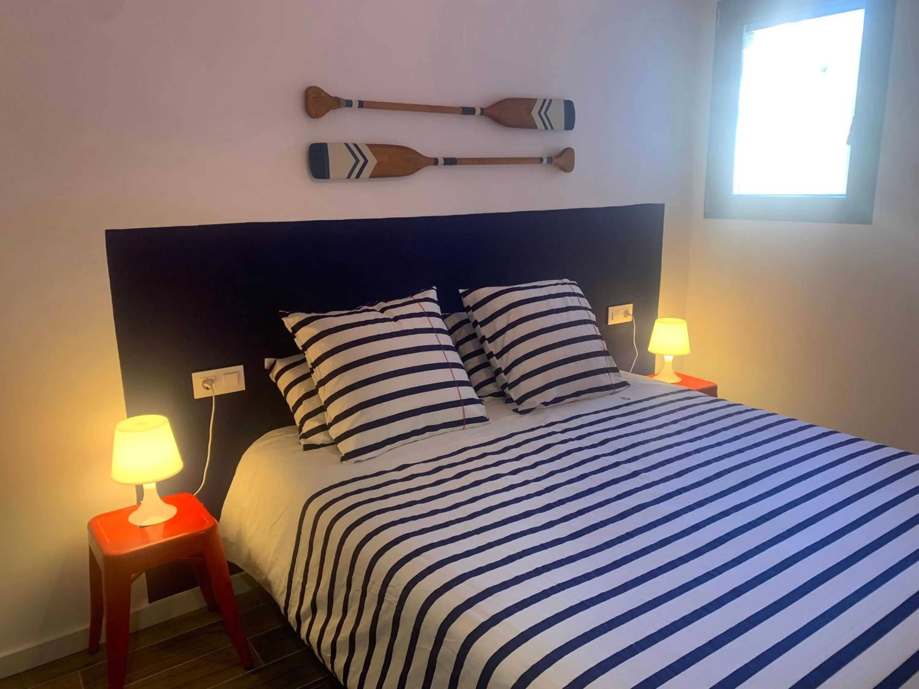 Bed in CAN MARTINEZ Calella Beach Boutique Apartment