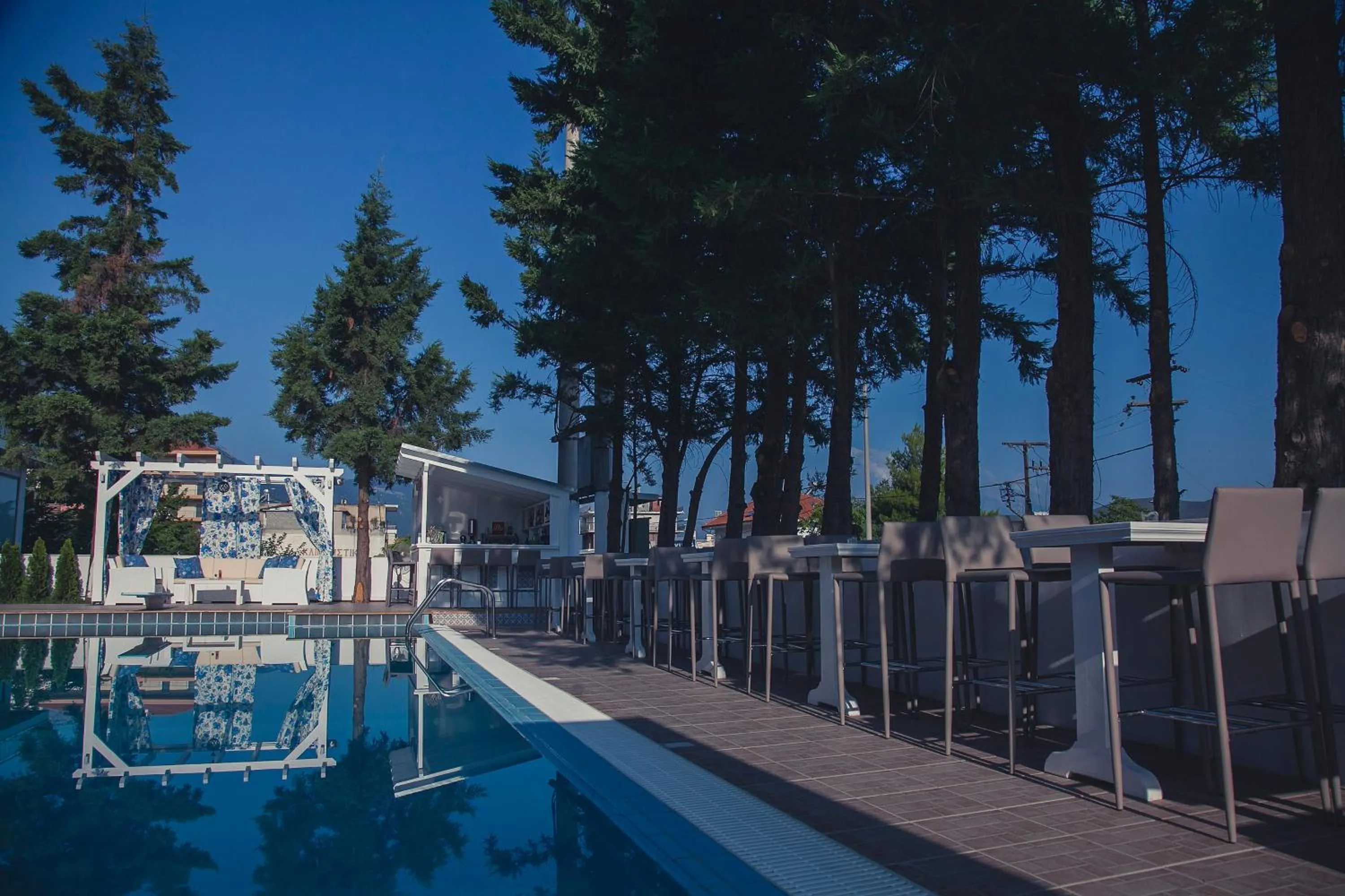 Swimming pool in Hotel Philippos Livadeia