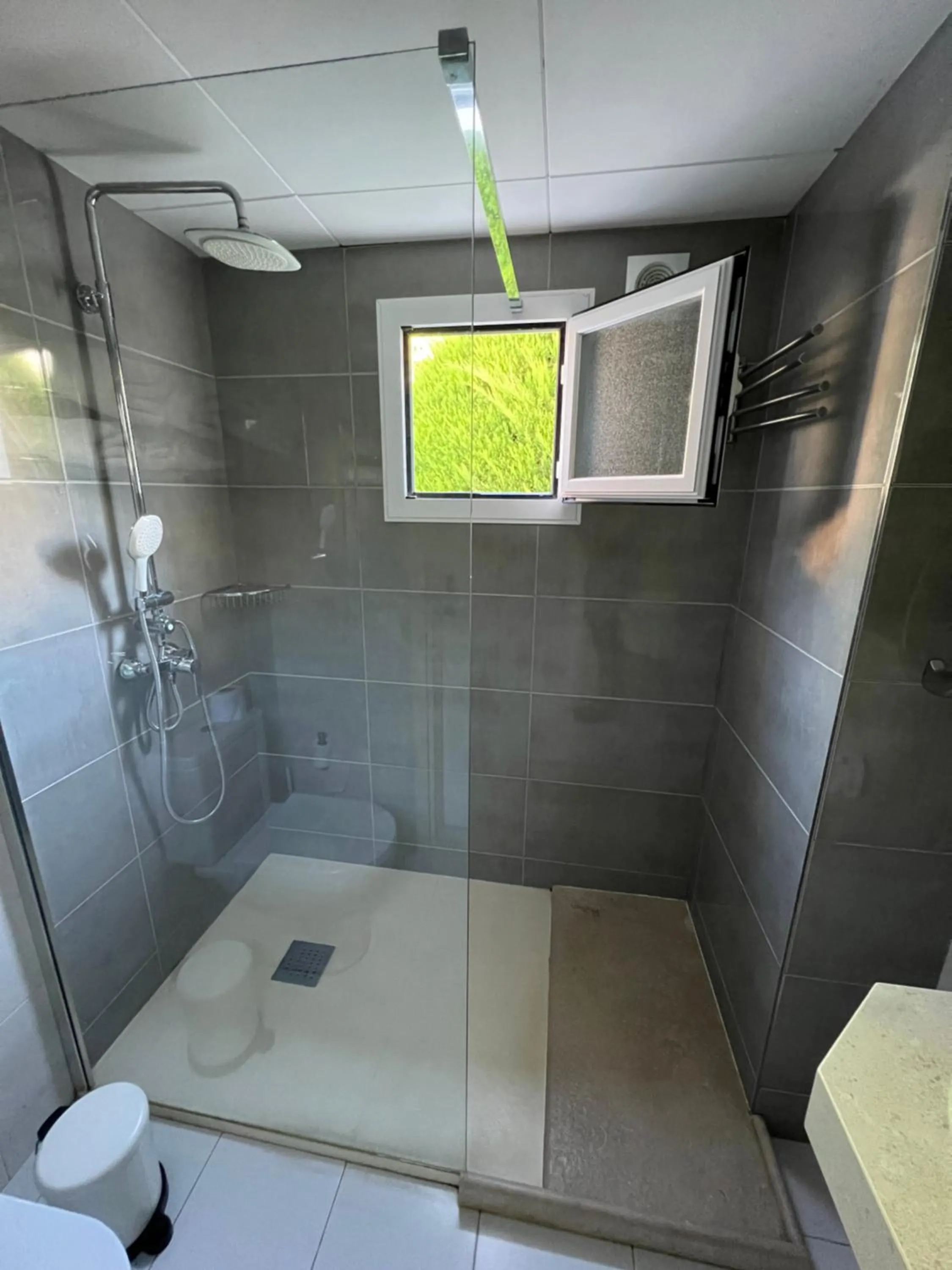 Shower in Villa Alexia- APARTMENT AQUA - Puerto Pollensa