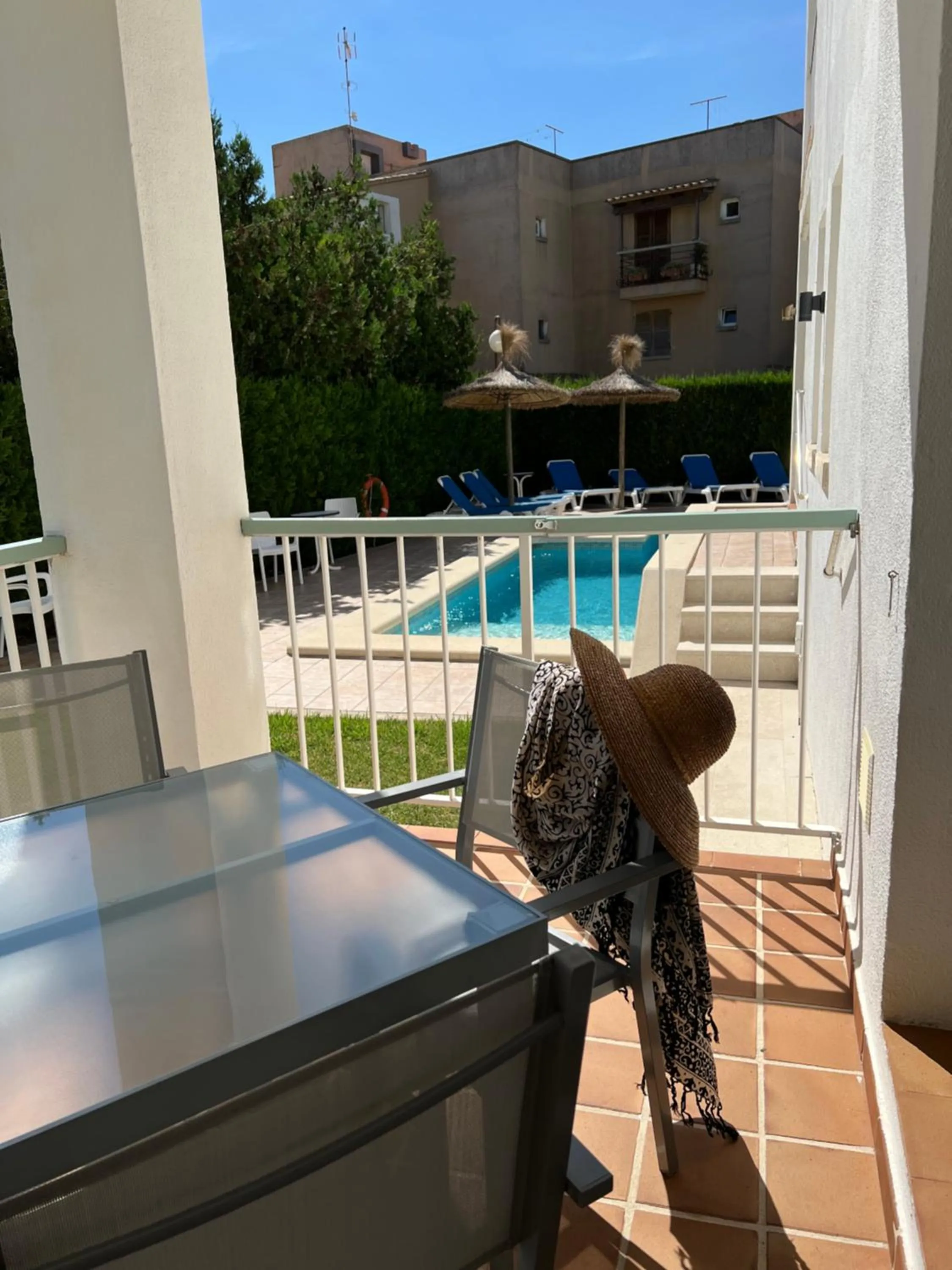 Balcony/Terrace in Villa Alexia- APARTMENT AQUA - Puerto Pollensa