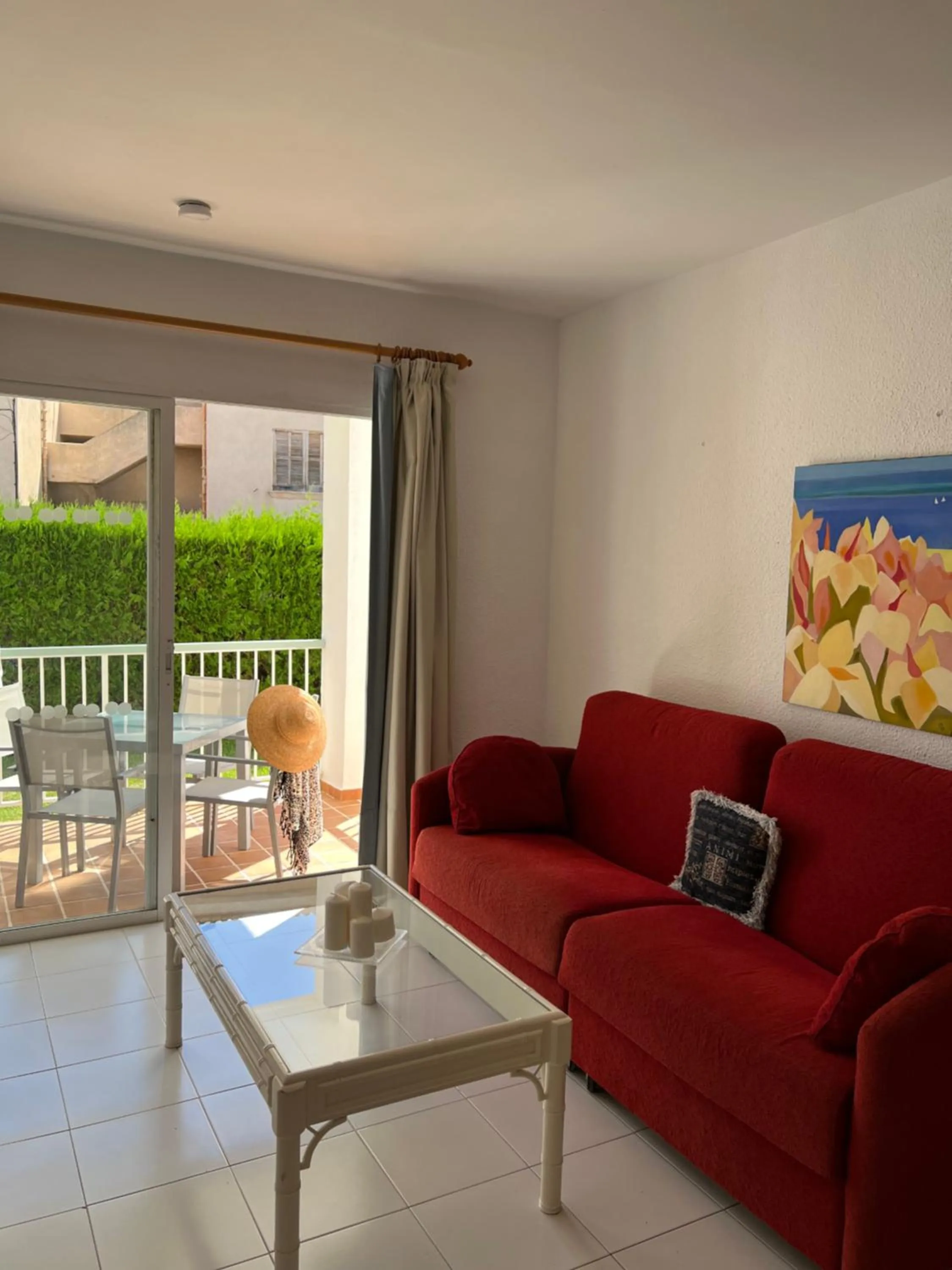 Balcony/Terrace in Villa Alexia- APARTMENT AQUA - Puerto Pollensa