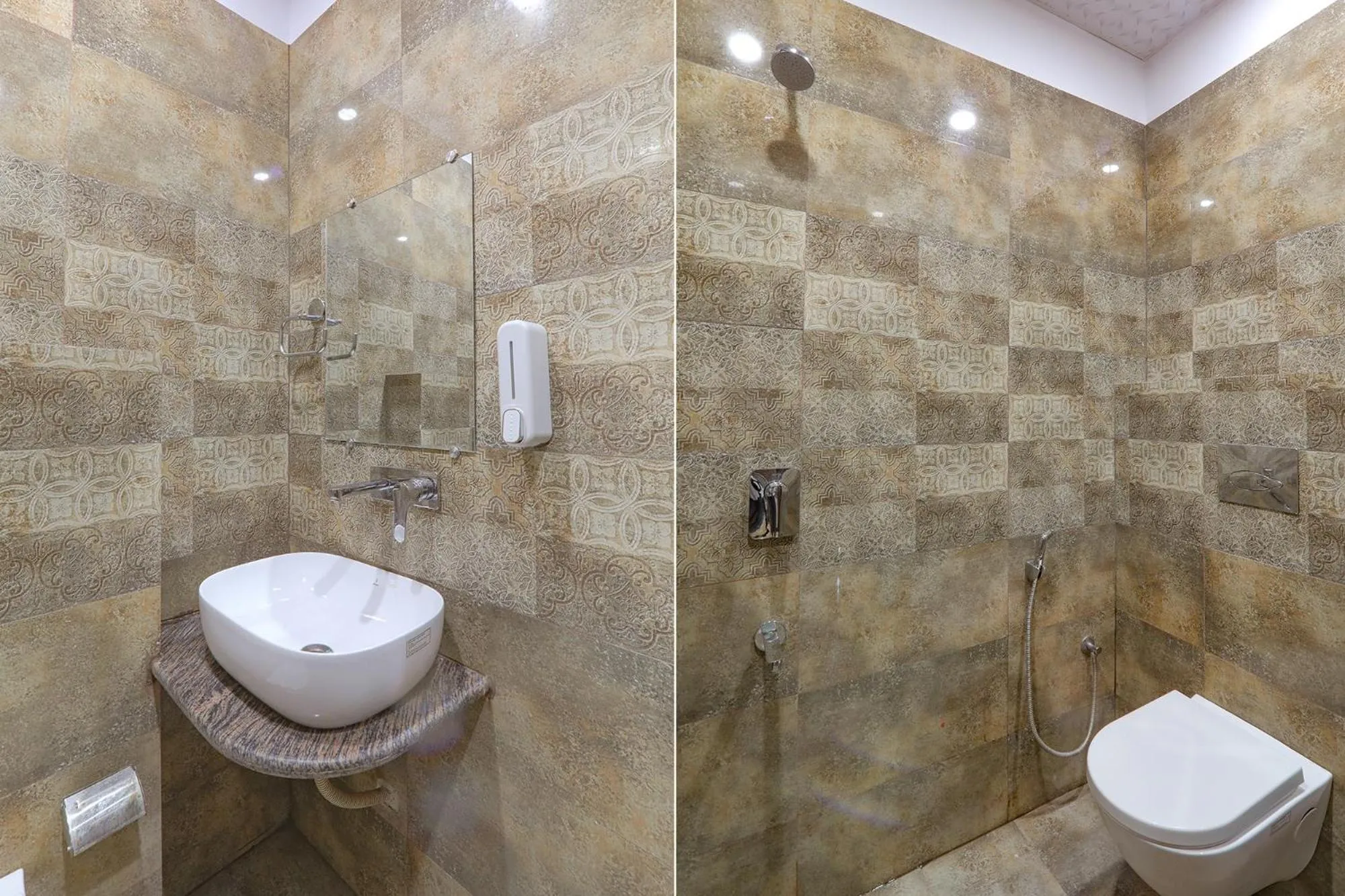 Bathroom in FabHotel Saumendra