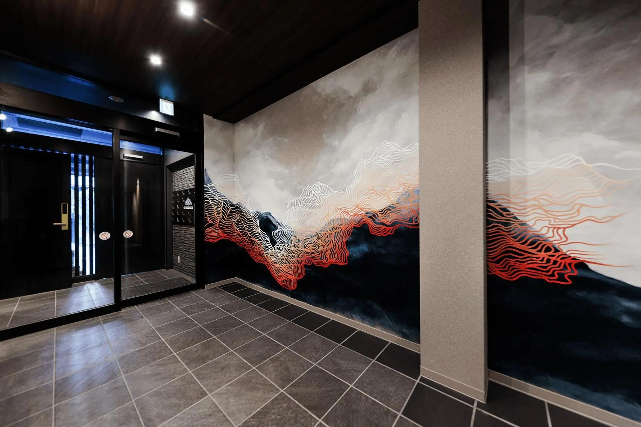 Facade/entrance in ORI Rokkaku