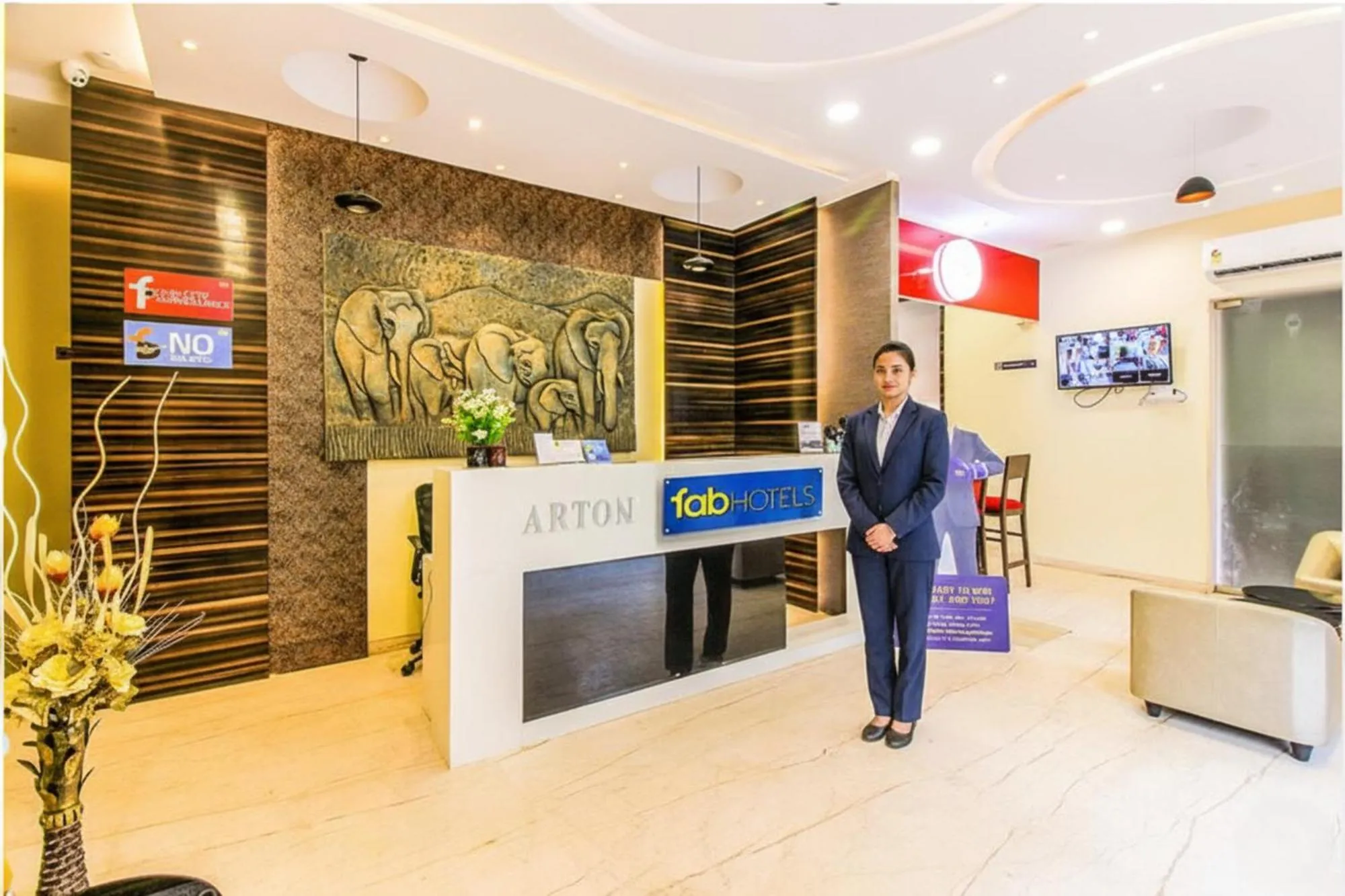 Lobby or reception in Via Arton Suite