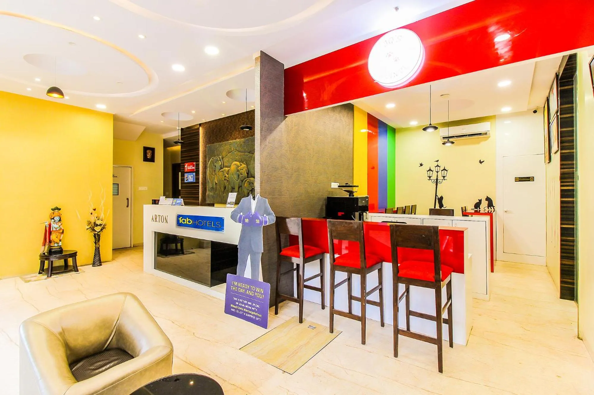 Lobby or reception in Via Arton Suite