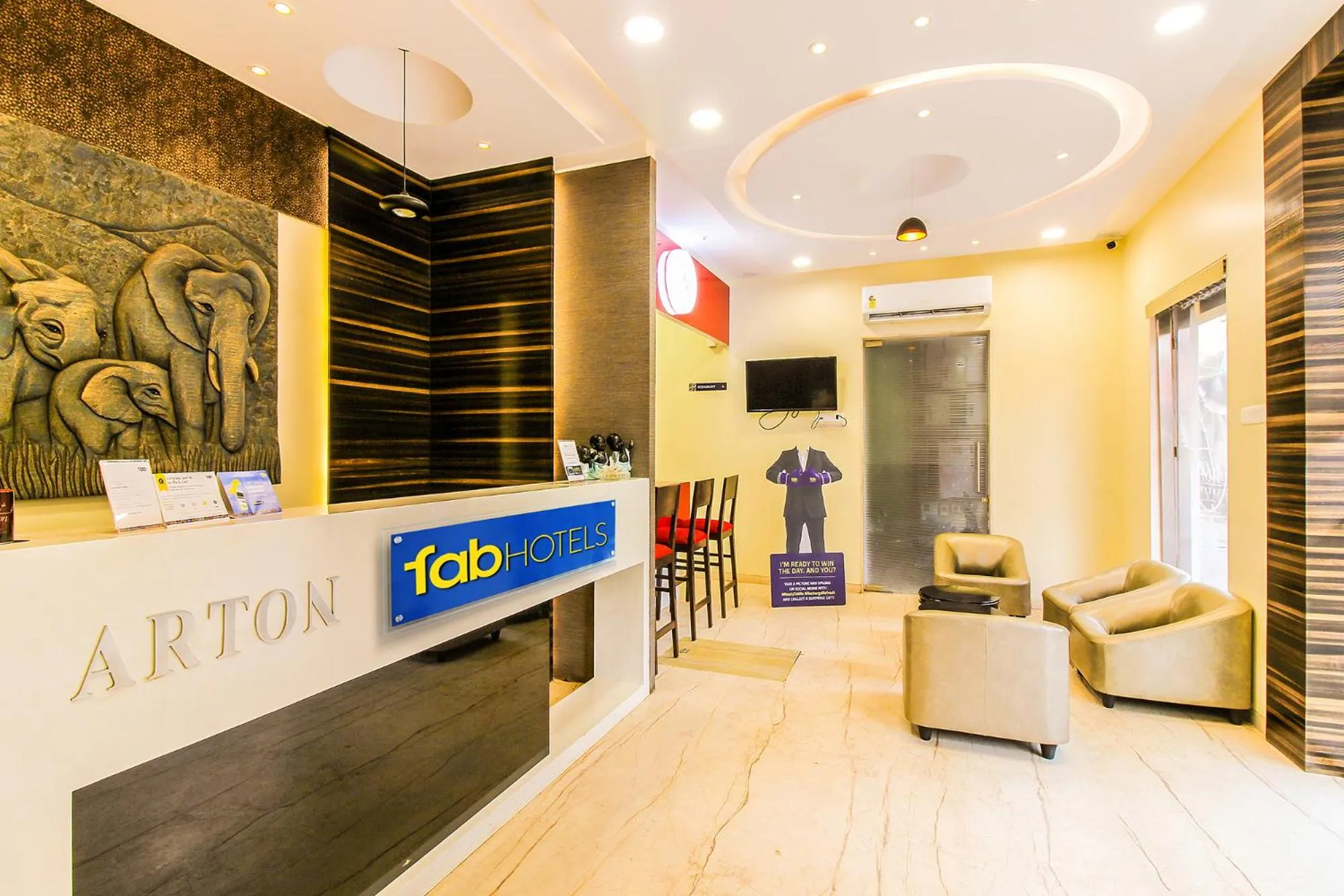 Lobby or reception in Via Arton Suite