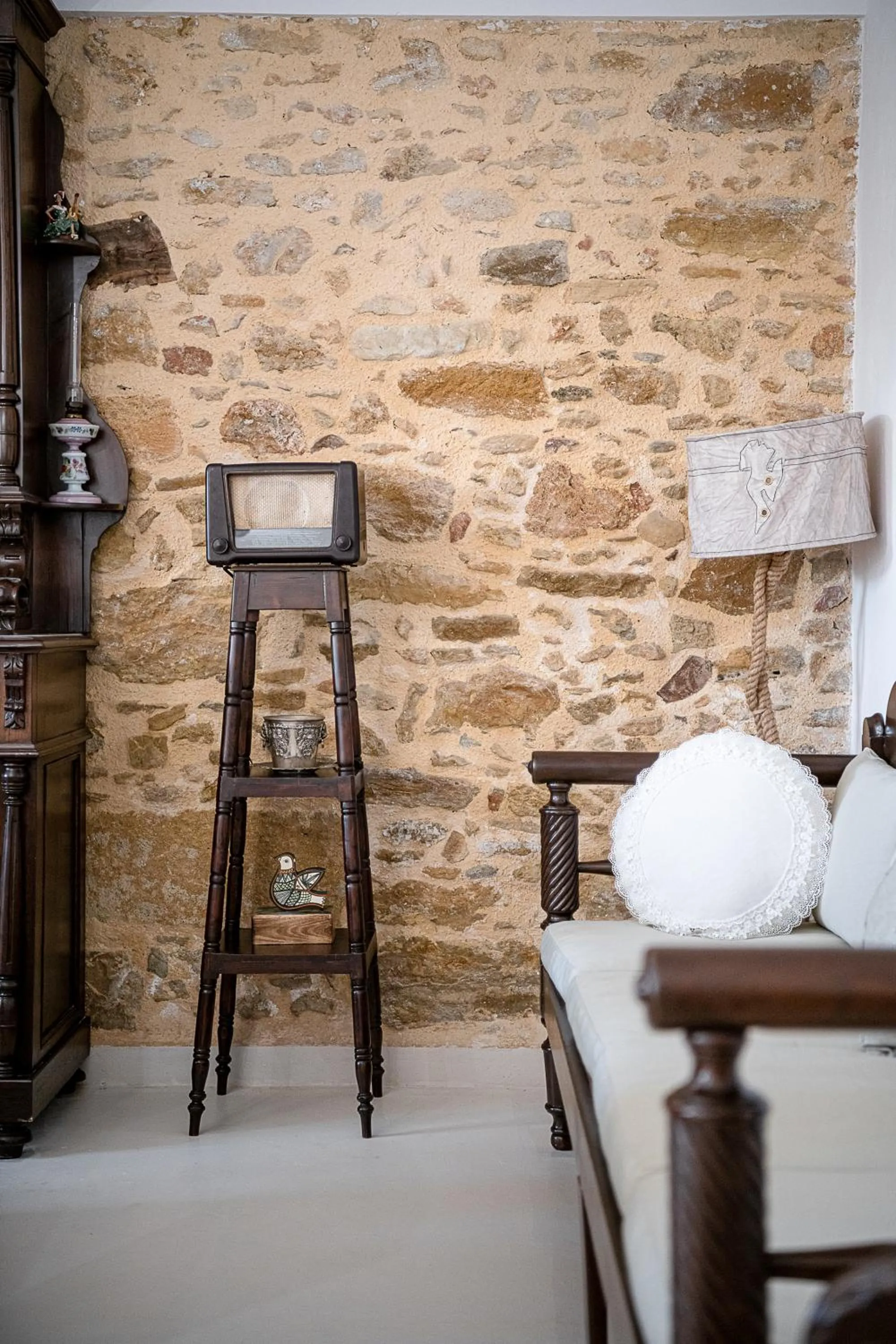 Living room in Ondathaki Pirgos