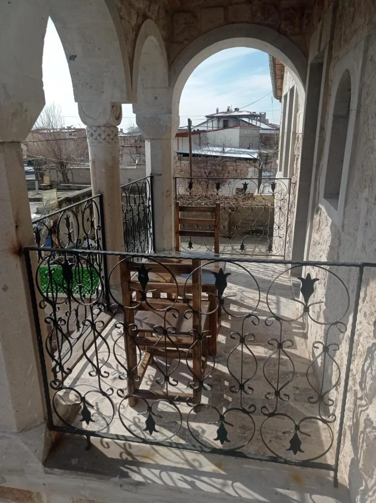 Balcony/Terrace in Akritis Cappadocia House