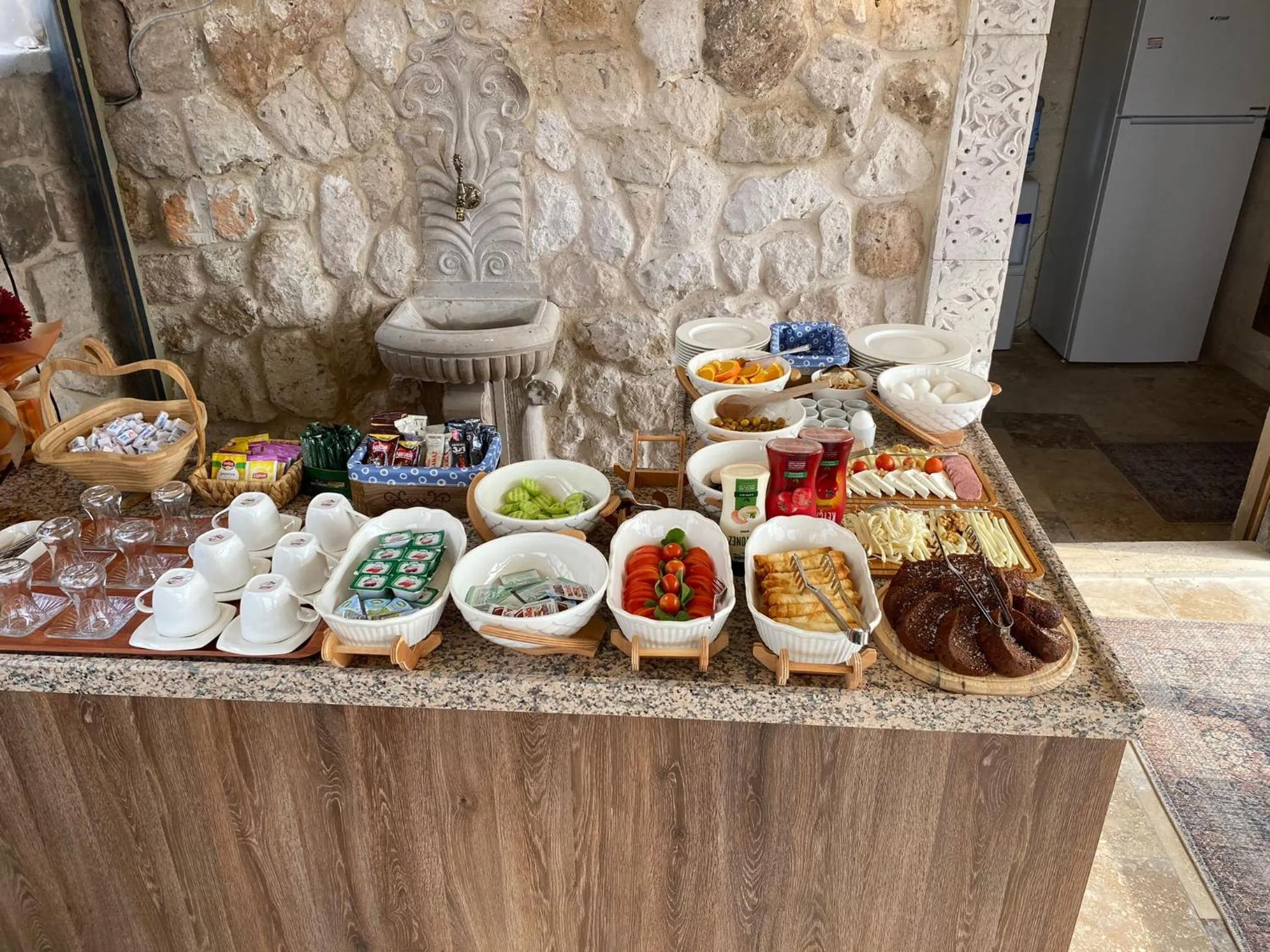 Breakfast in Akritis Cappadocia House