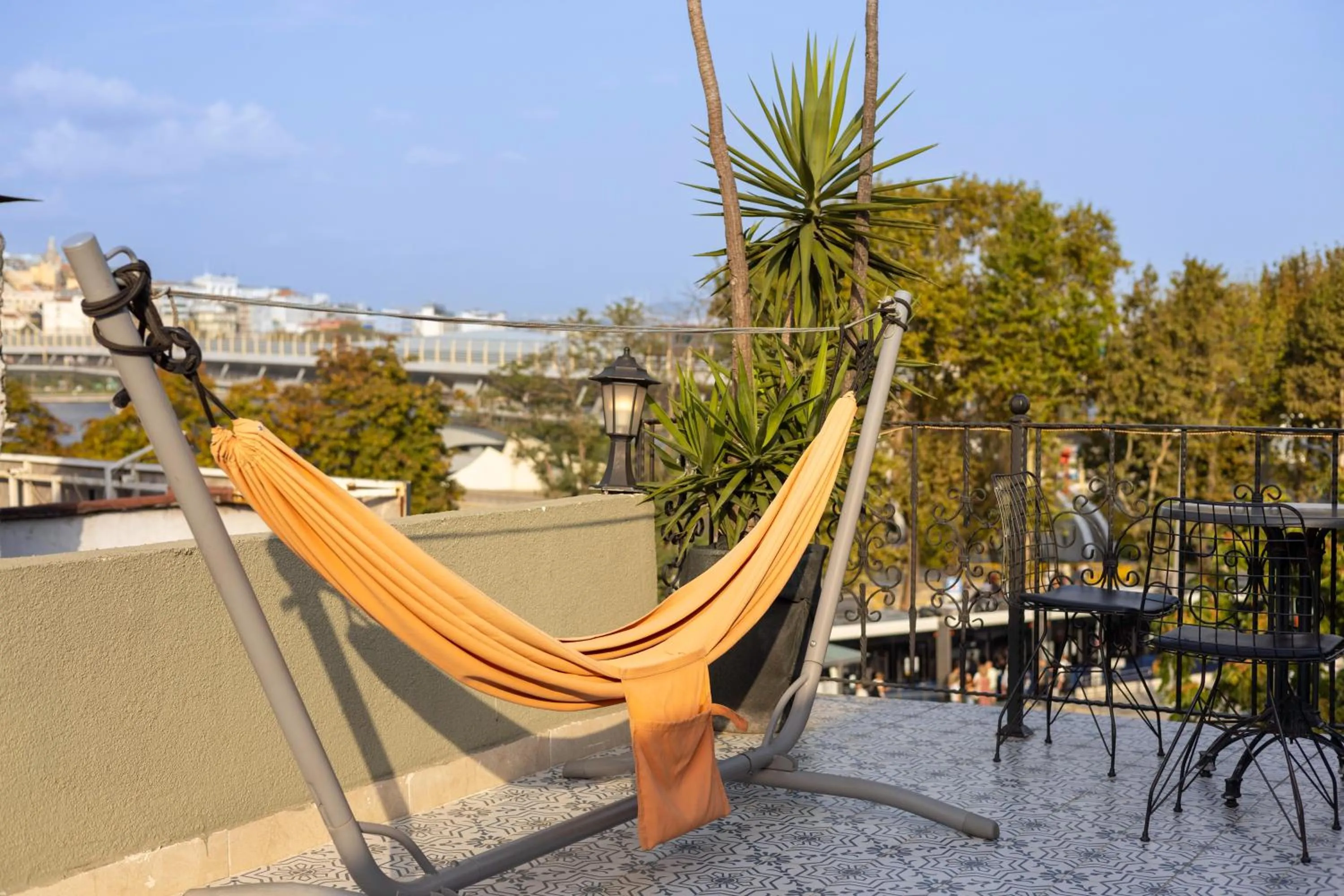 Patio in Lumina Boutique Hotel