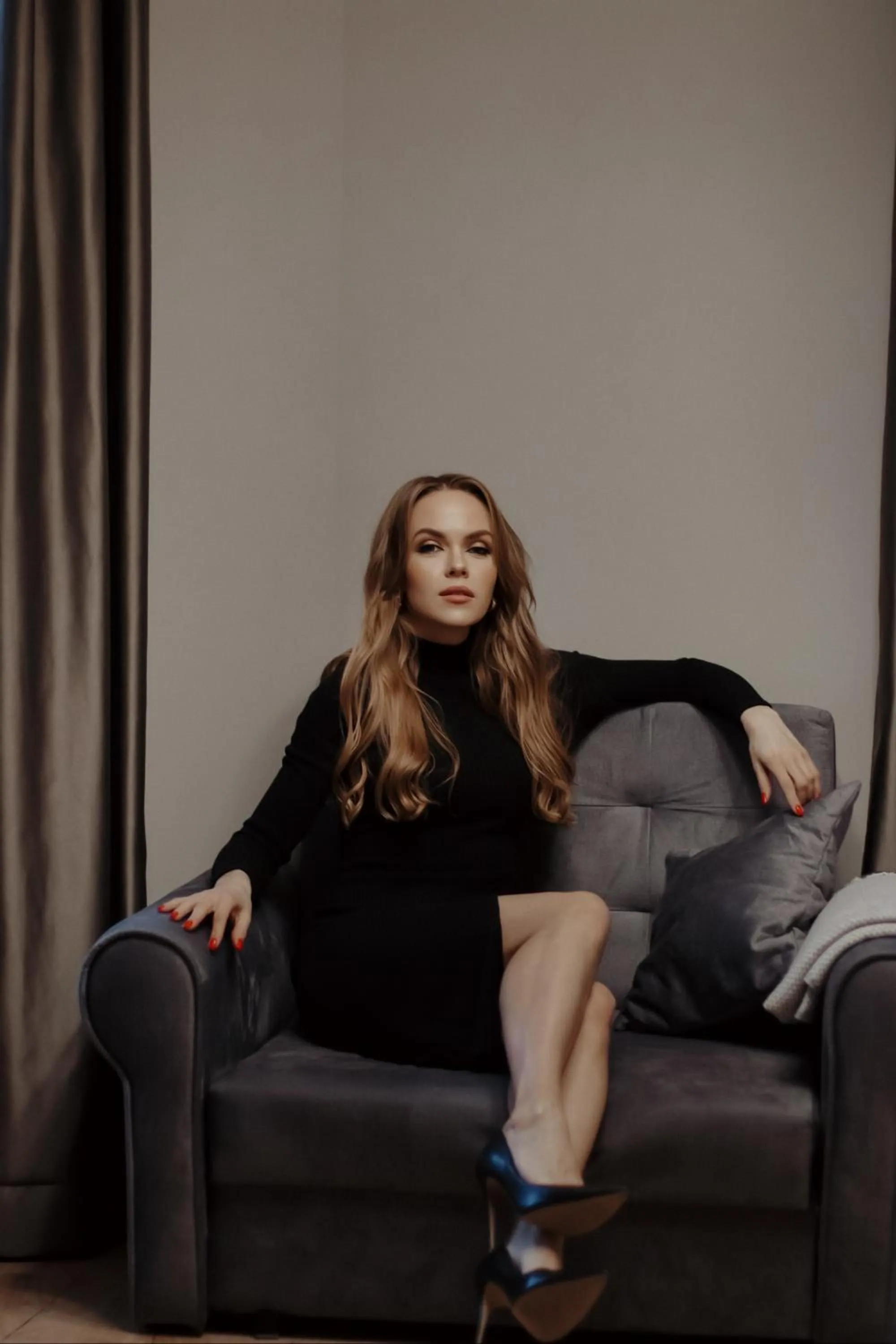 Seating area in Aparthotel Amella