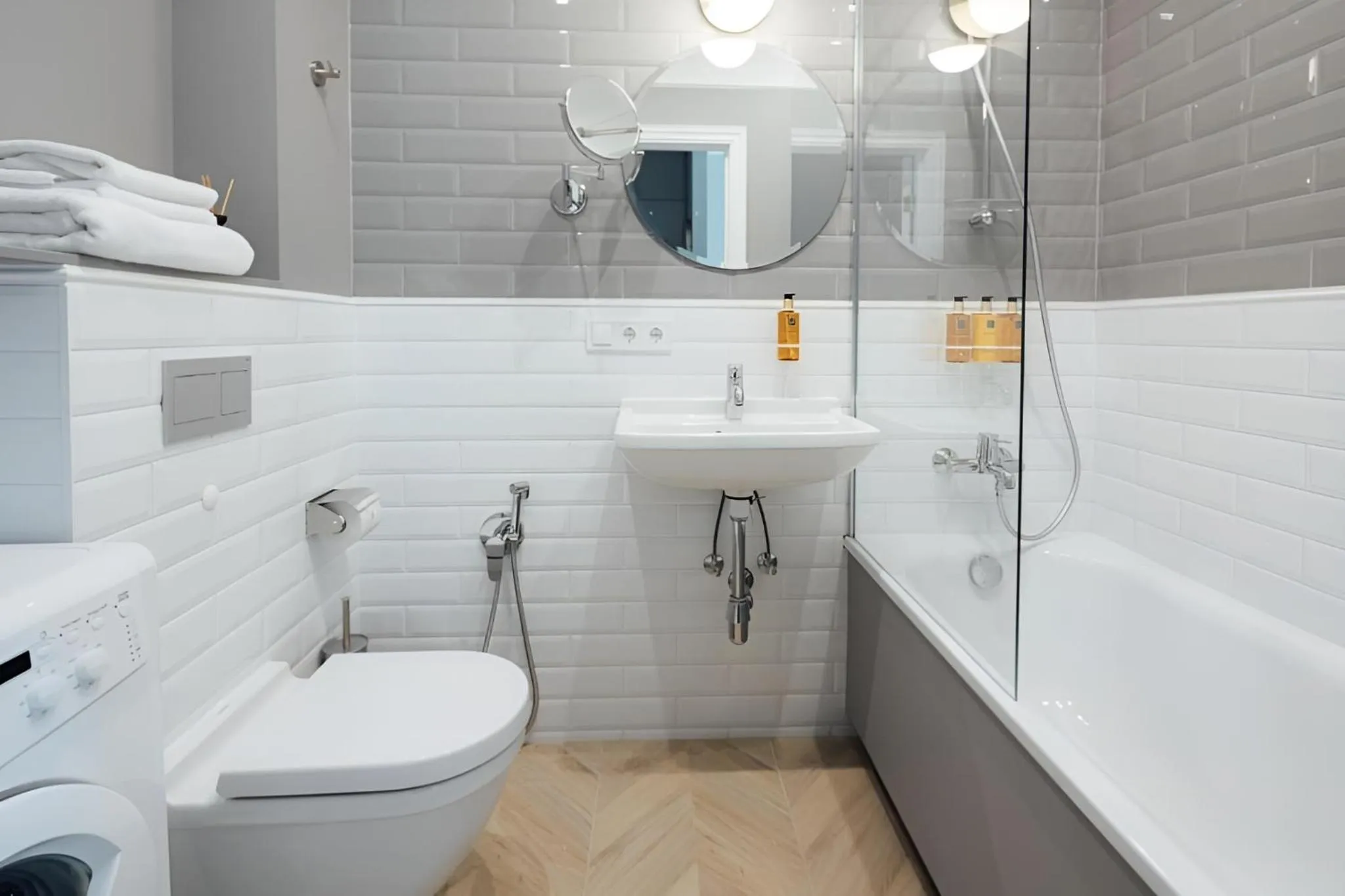 Toilet in Aparthotel Amella