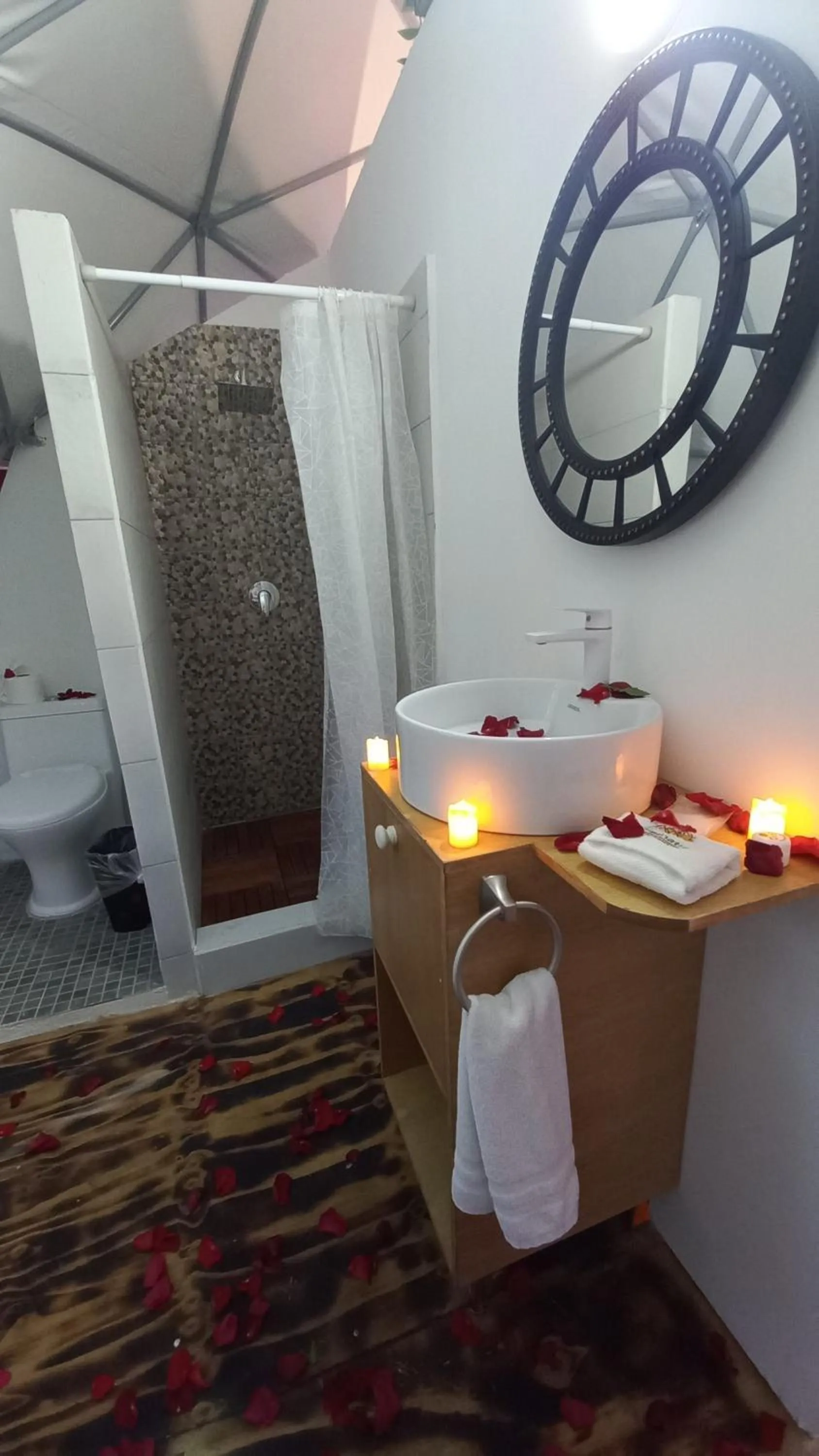 Bathroom in Hotel Peña Florencia