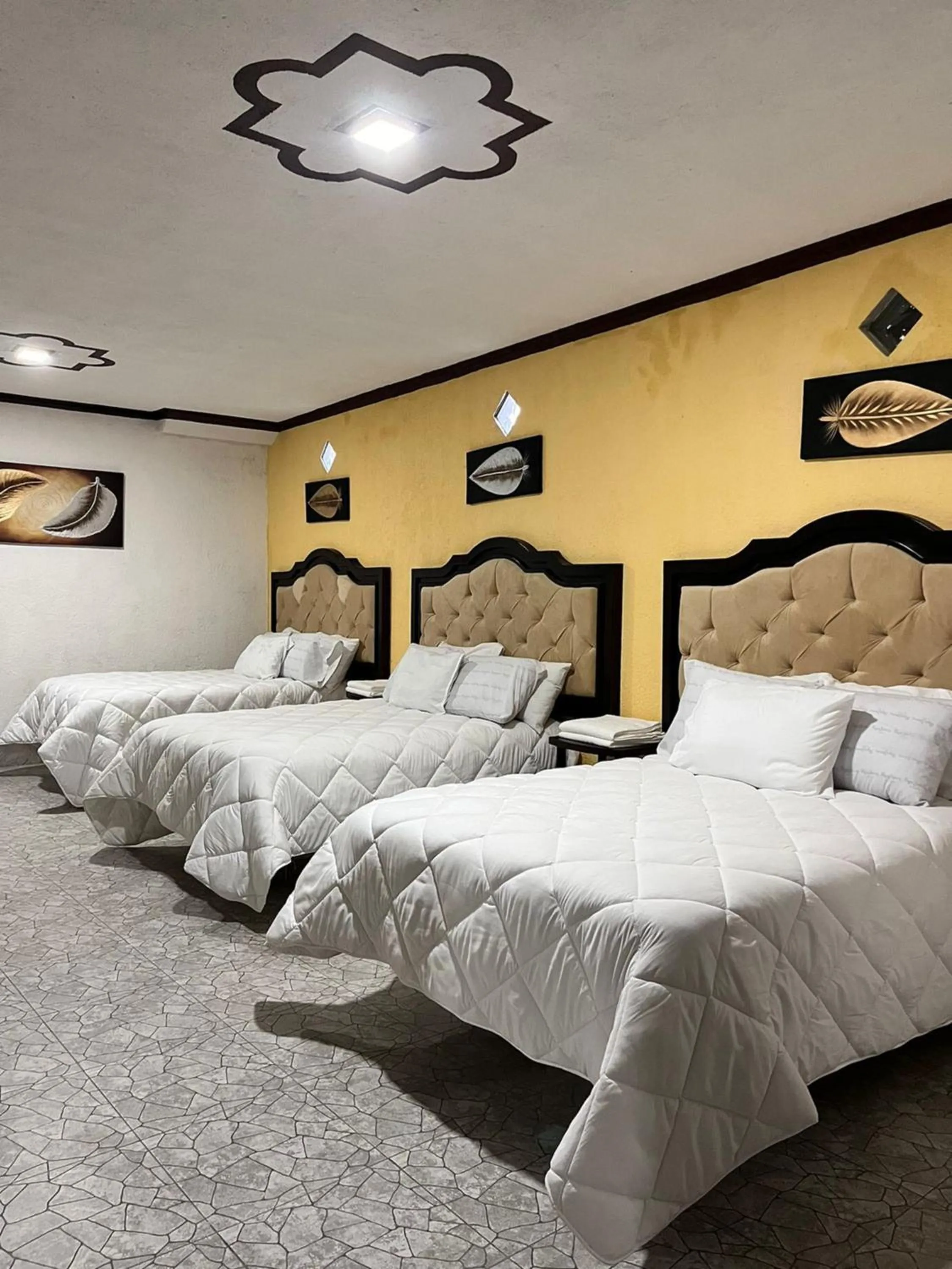 Bed in Hotel Peña Florencia