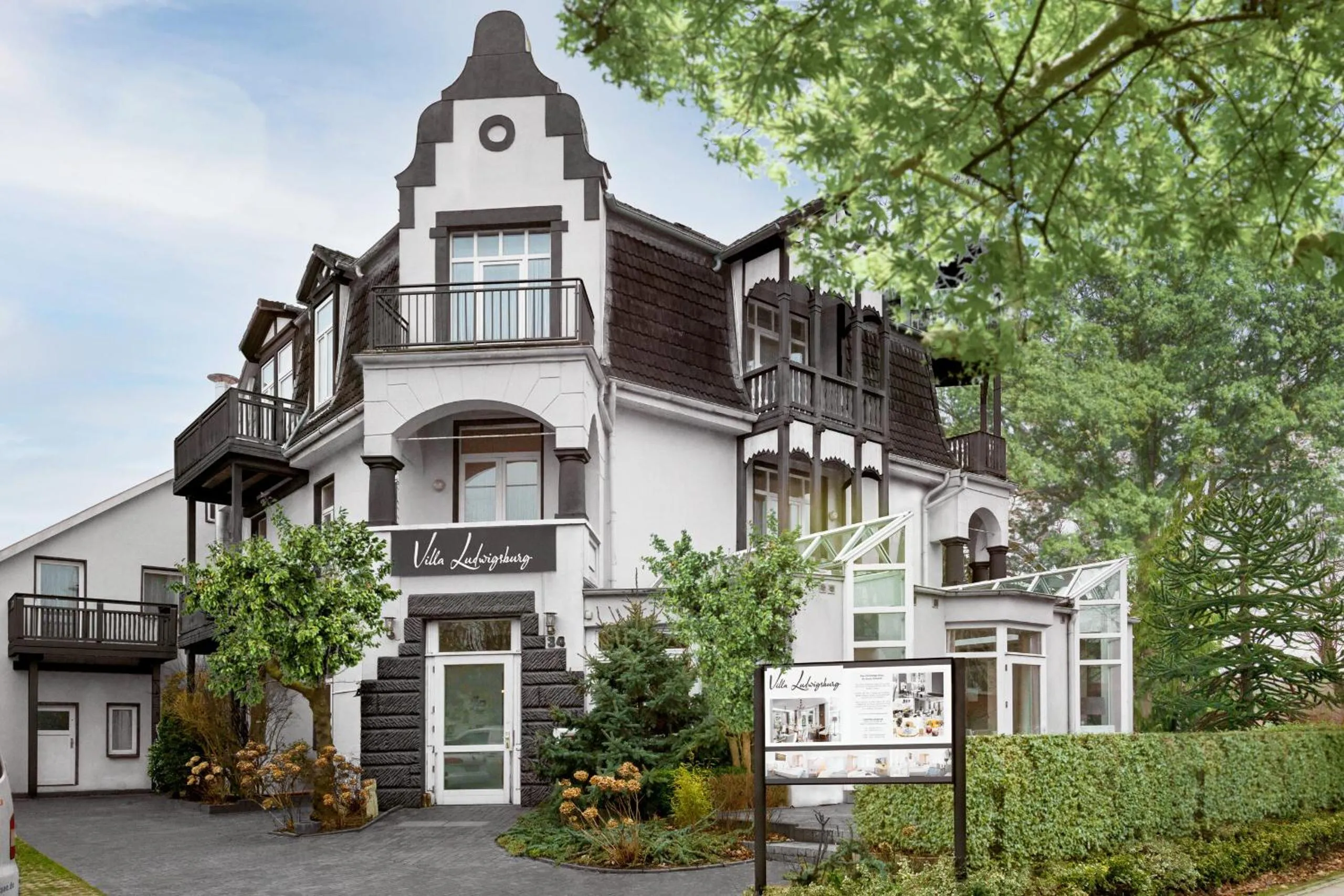 Property building in Villa Ludwigsburg