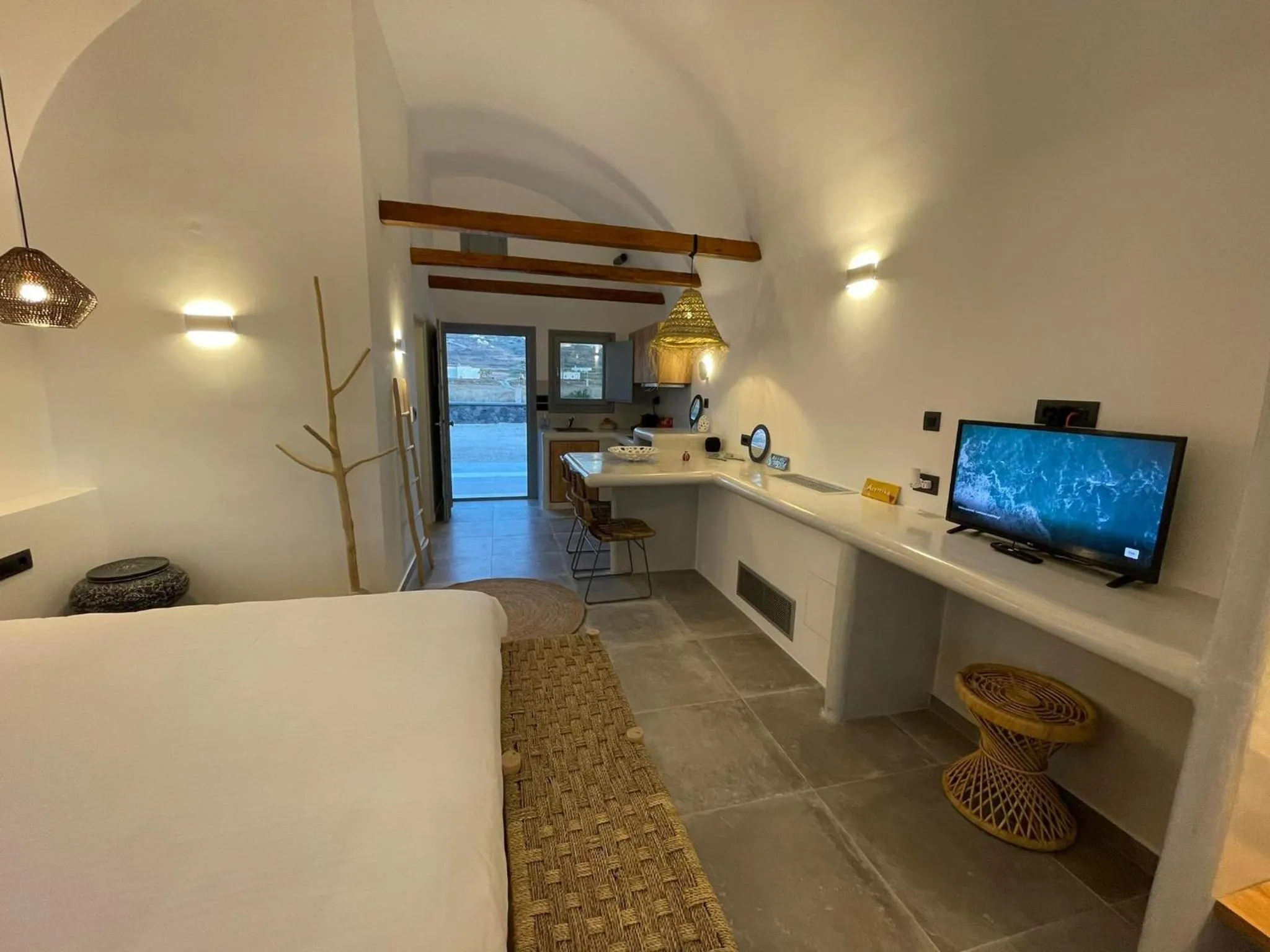 Bedroom, Bed in Anemi Vine Villas