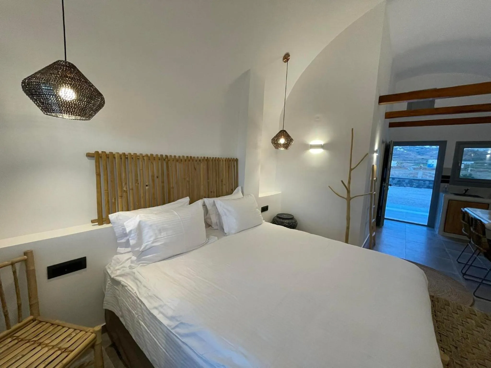 Garden, Bed in Anemi Vine Villas