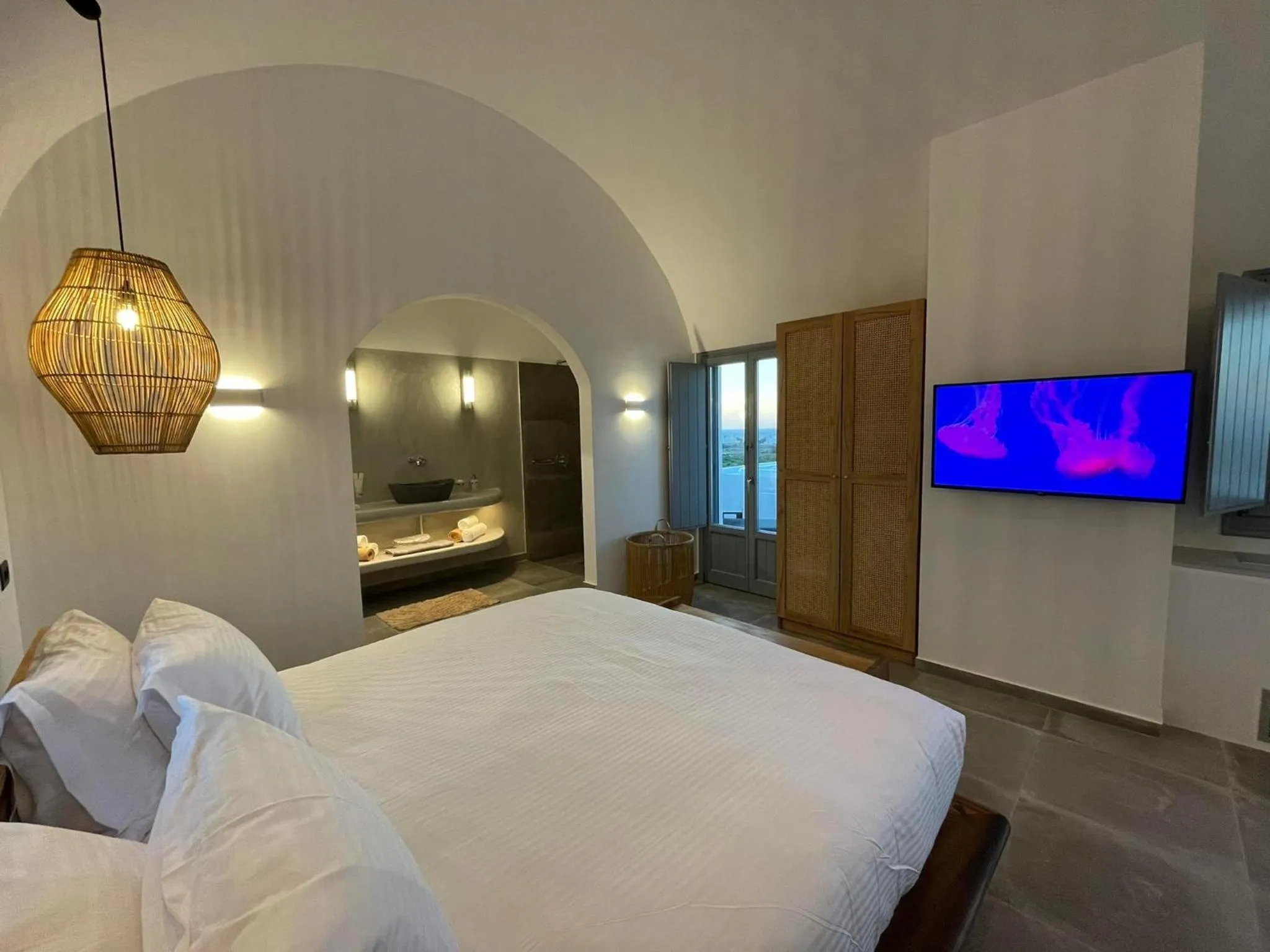 Bedroom, Bed in Anemi Vine Villas