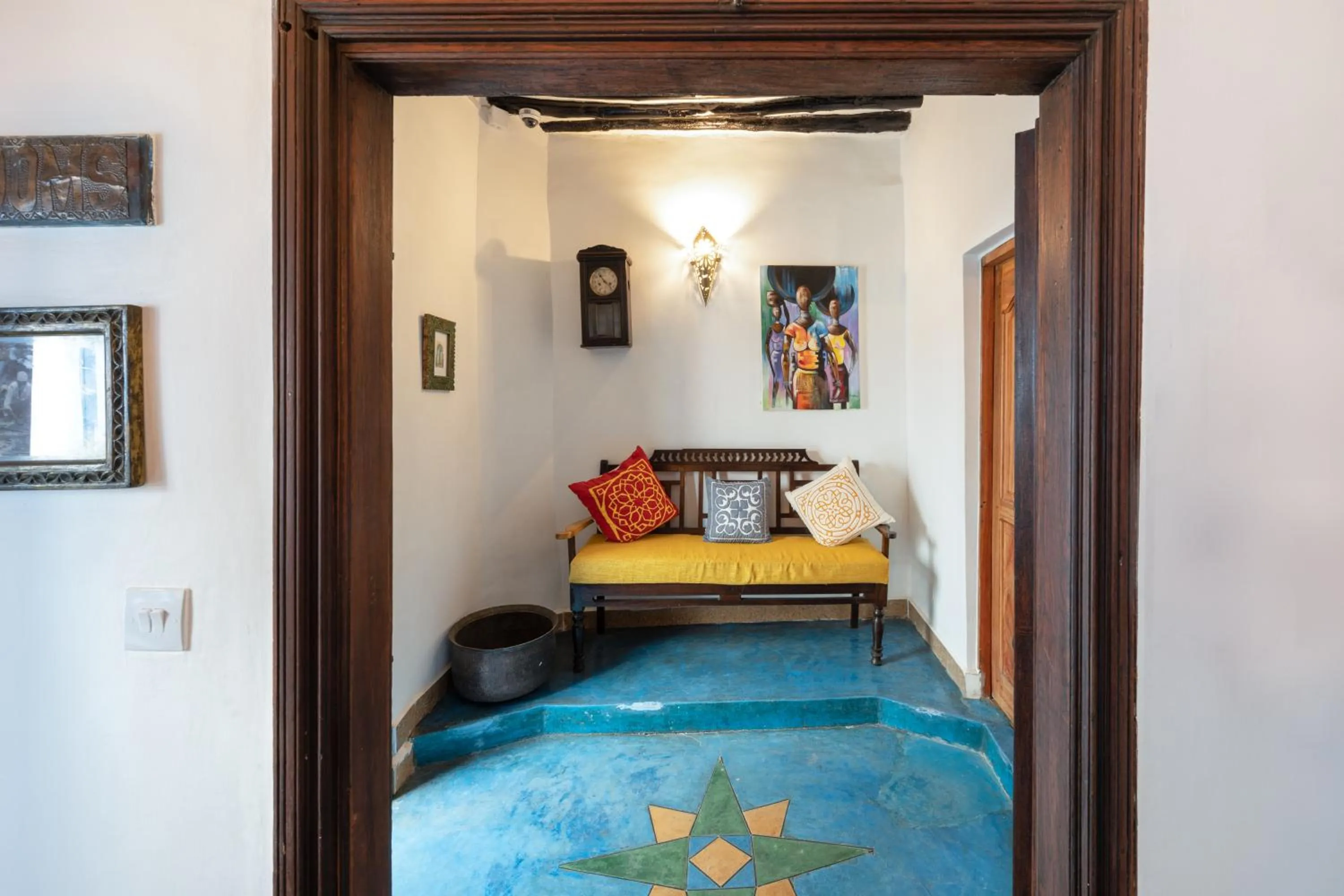 Seating area, Bed in Shaba Boutique Hotel