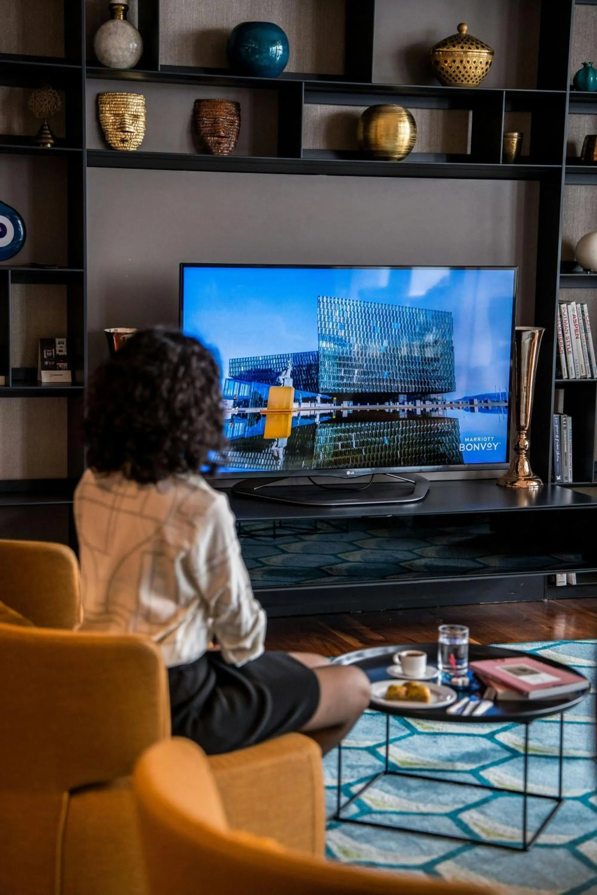 Lounge or bar in Istanbul Marriott Hotel Sisli