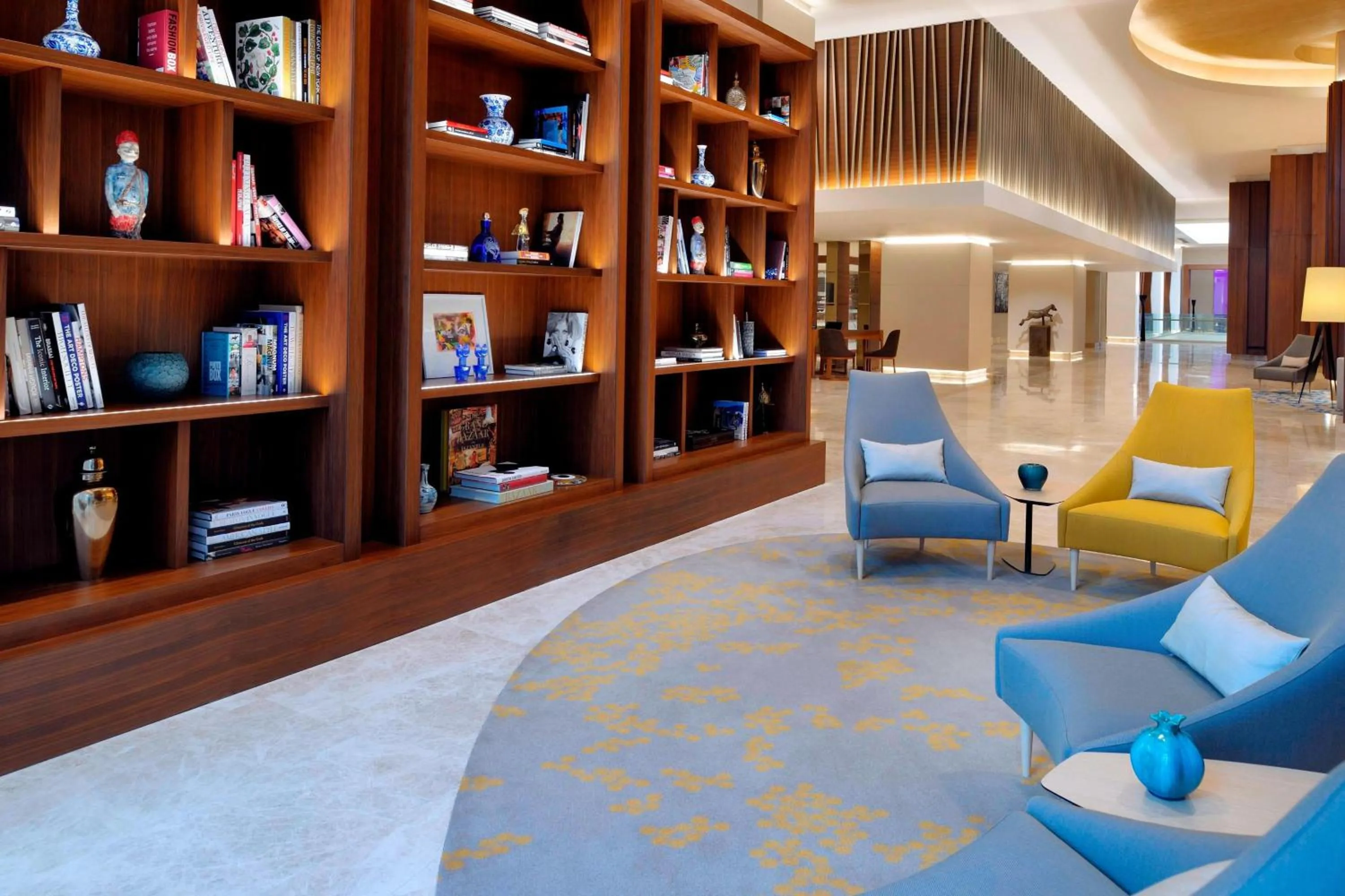 Lobby or reception in Istanbul Marriott Hotel Sisli