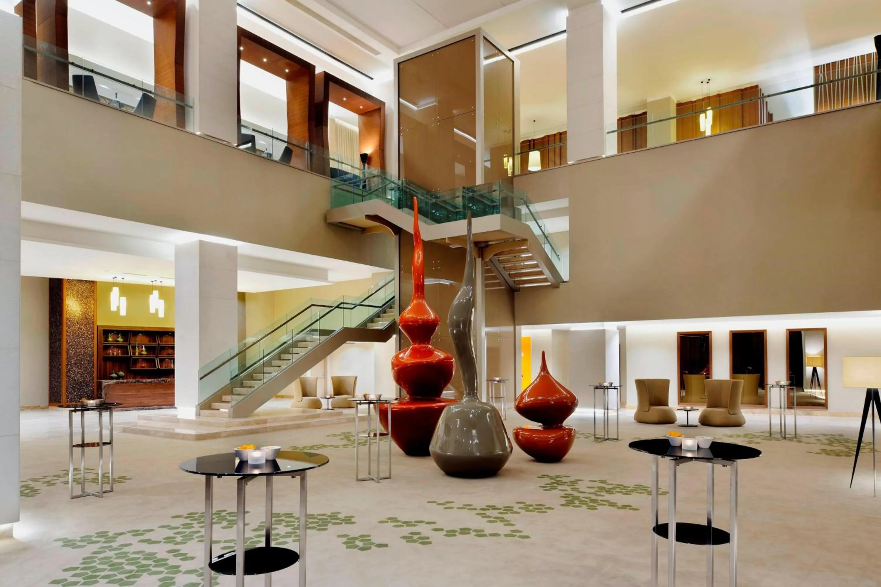 Lobby or reception in Istanbul Marriott Hotel Sisli
