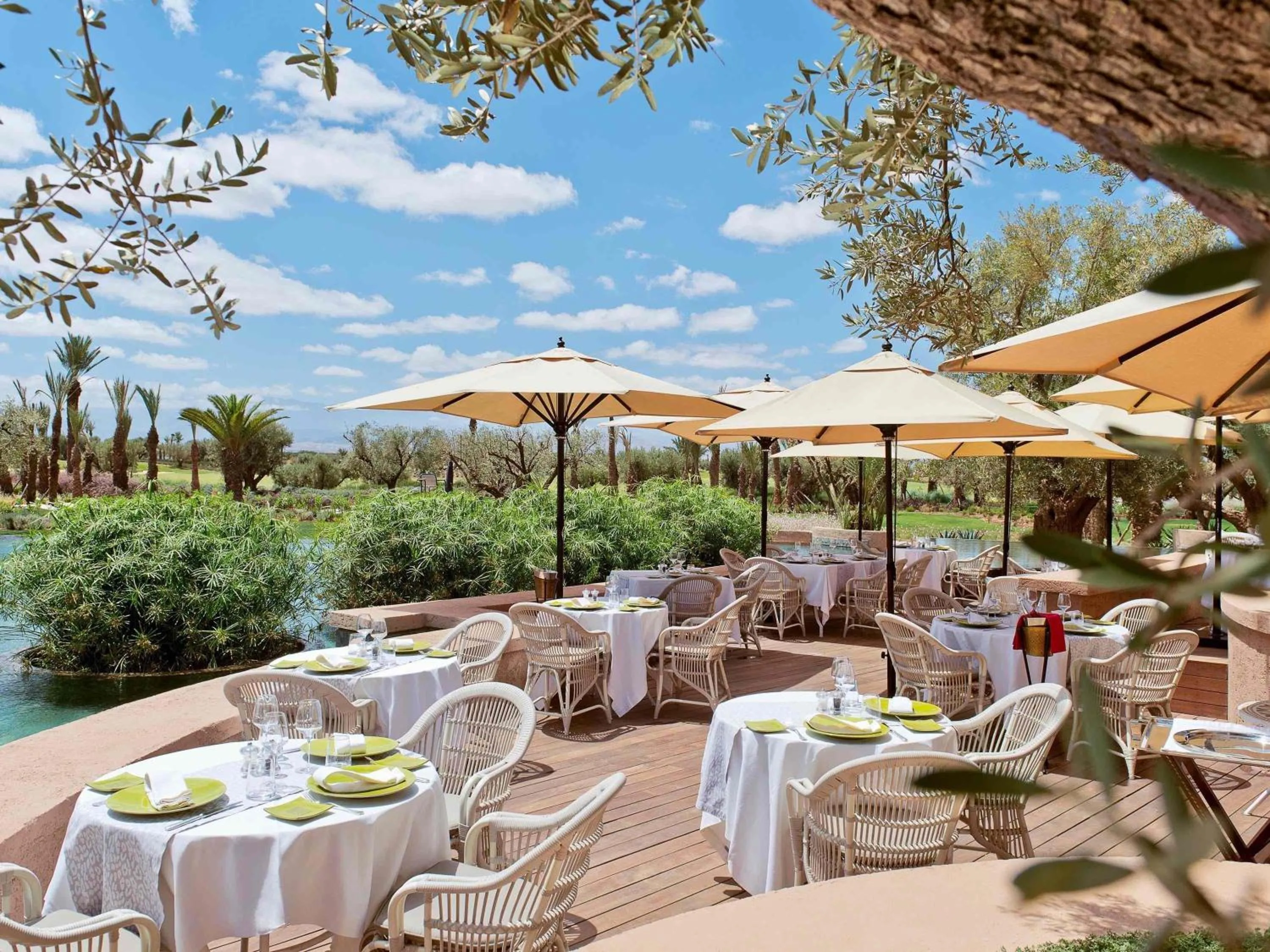 Restaurant/places to eat in Fairmont Royal Palm Marrakech