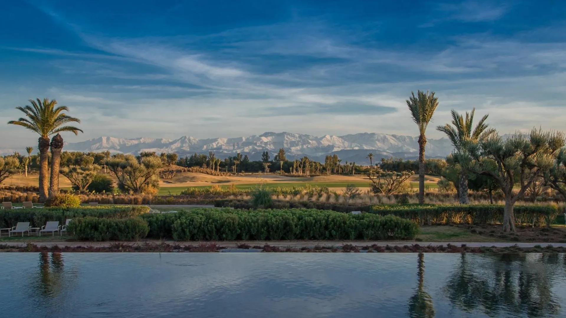 Garden view in Fairmont Royal Palm Marrakech
