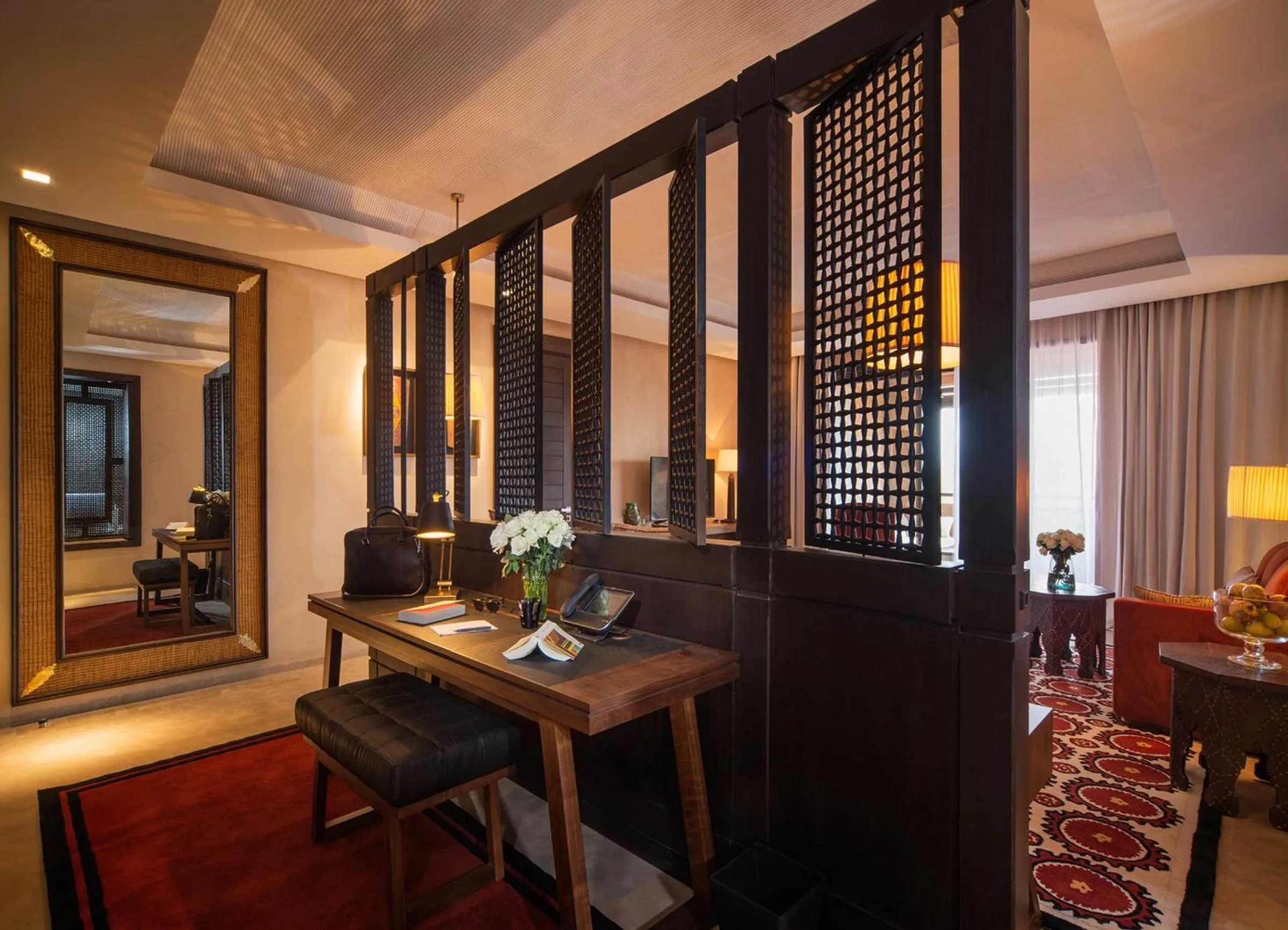 Seating area in Fairmont Royal Palm Marrakech