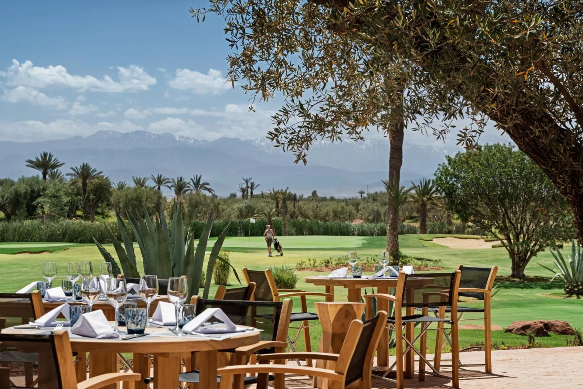 Restaurant/places to eat in Fairmont Royal Palm Marrakech
