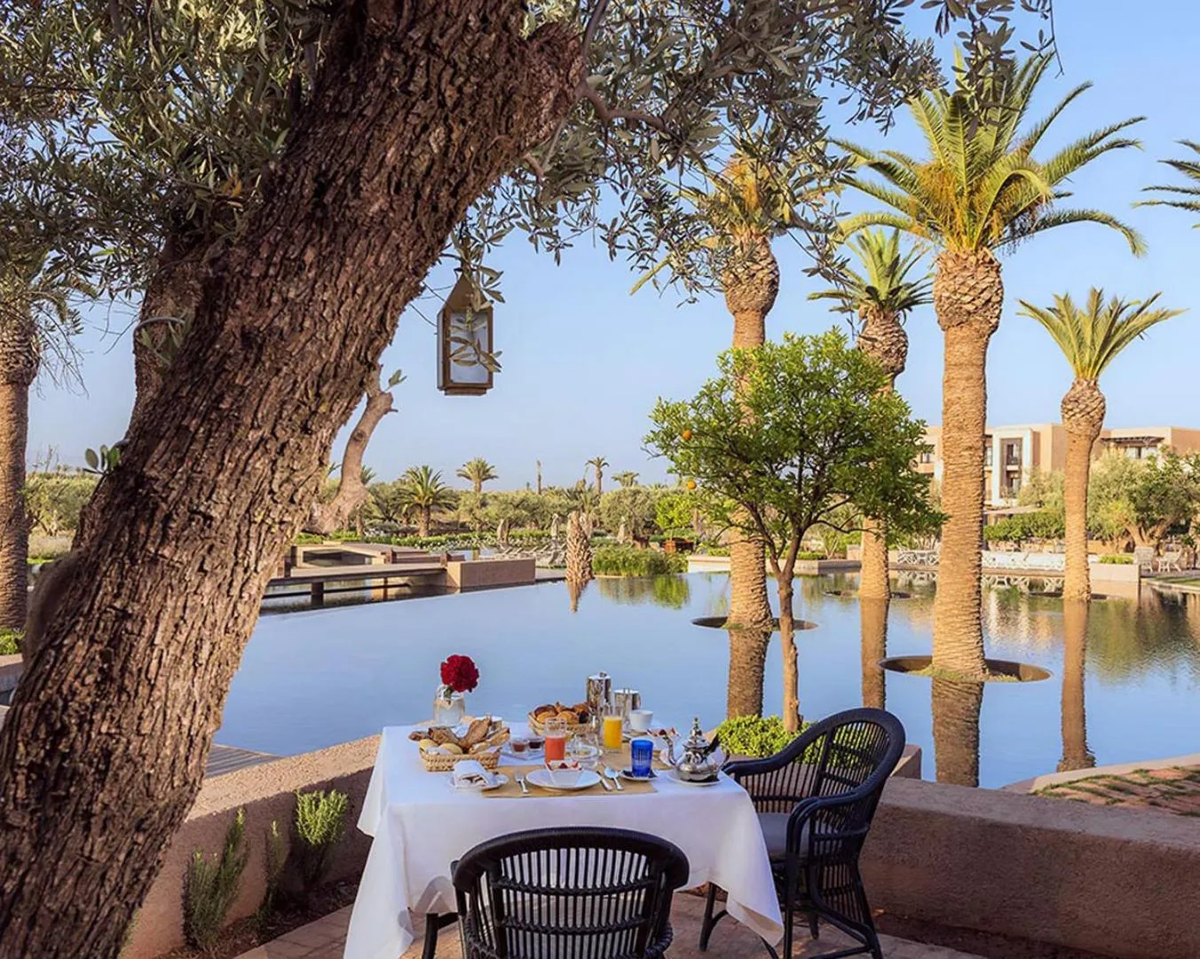Patio in Fairmont Royal Palm Marrakech