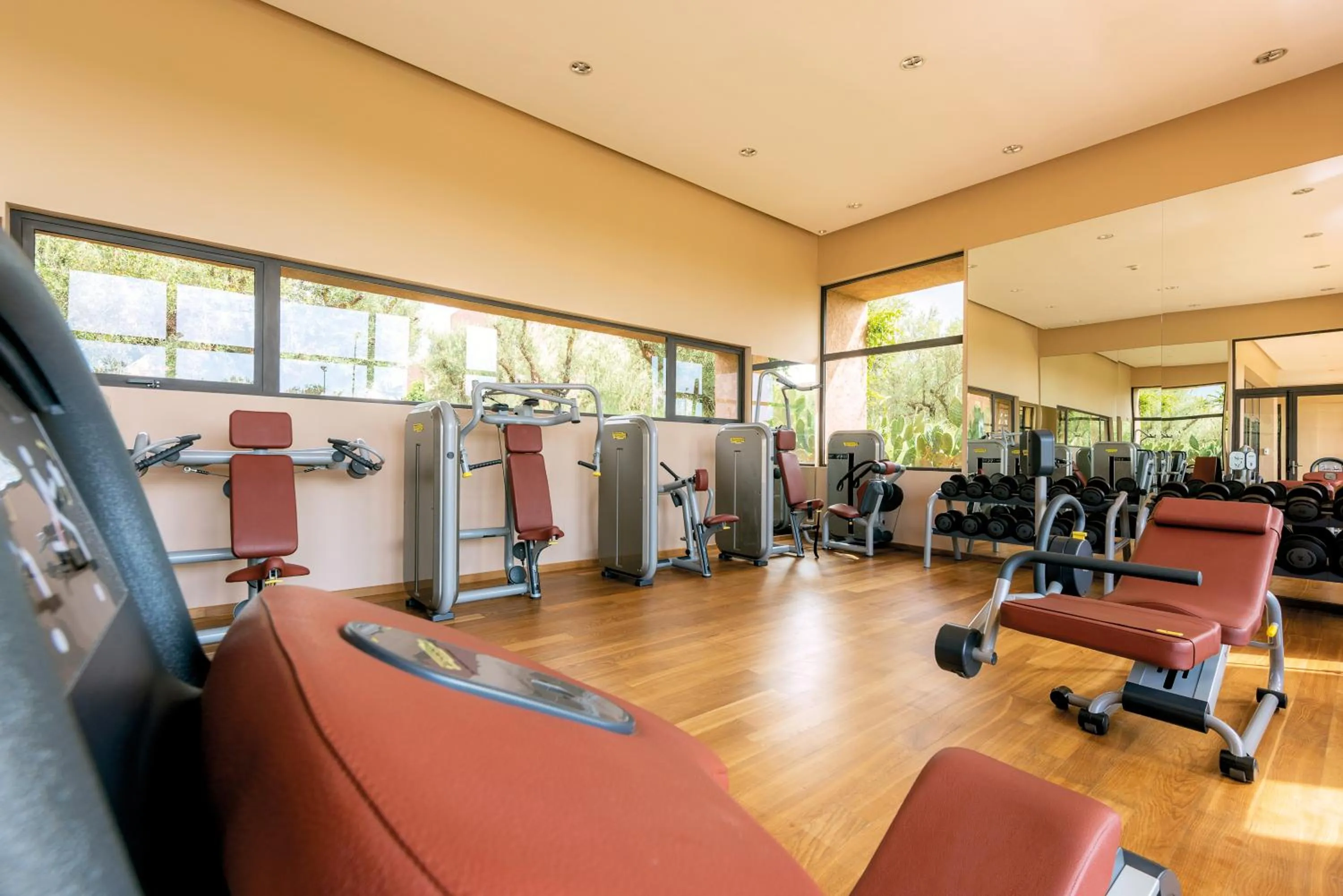 Fitness centre/facilities in Fairmont Royal Palm Marrakech