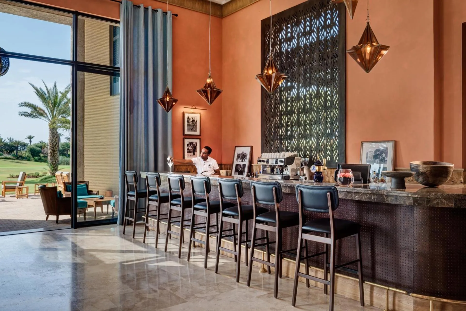 Lounge or bar in Fairmont Royal Palm Marrakech