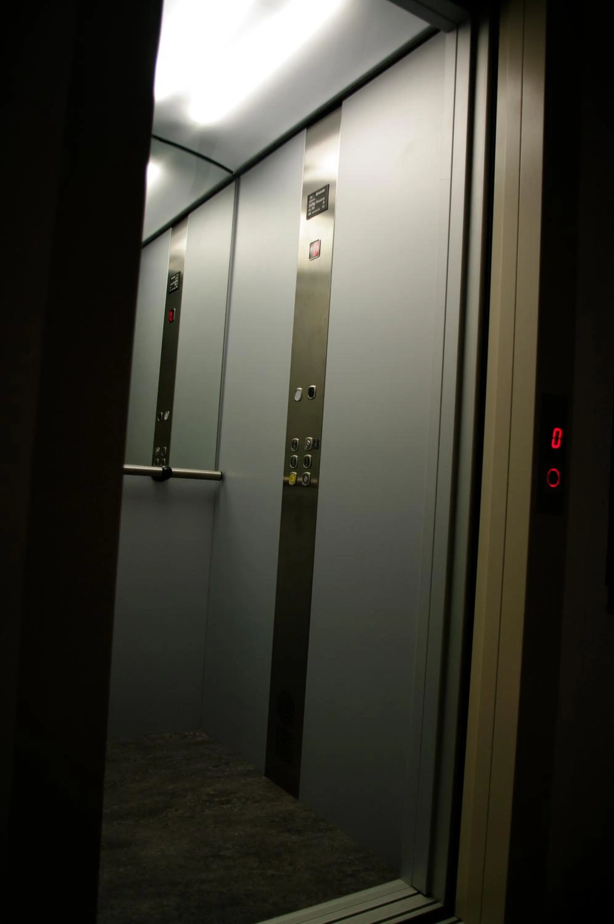 elevator in Hotel O Encontro