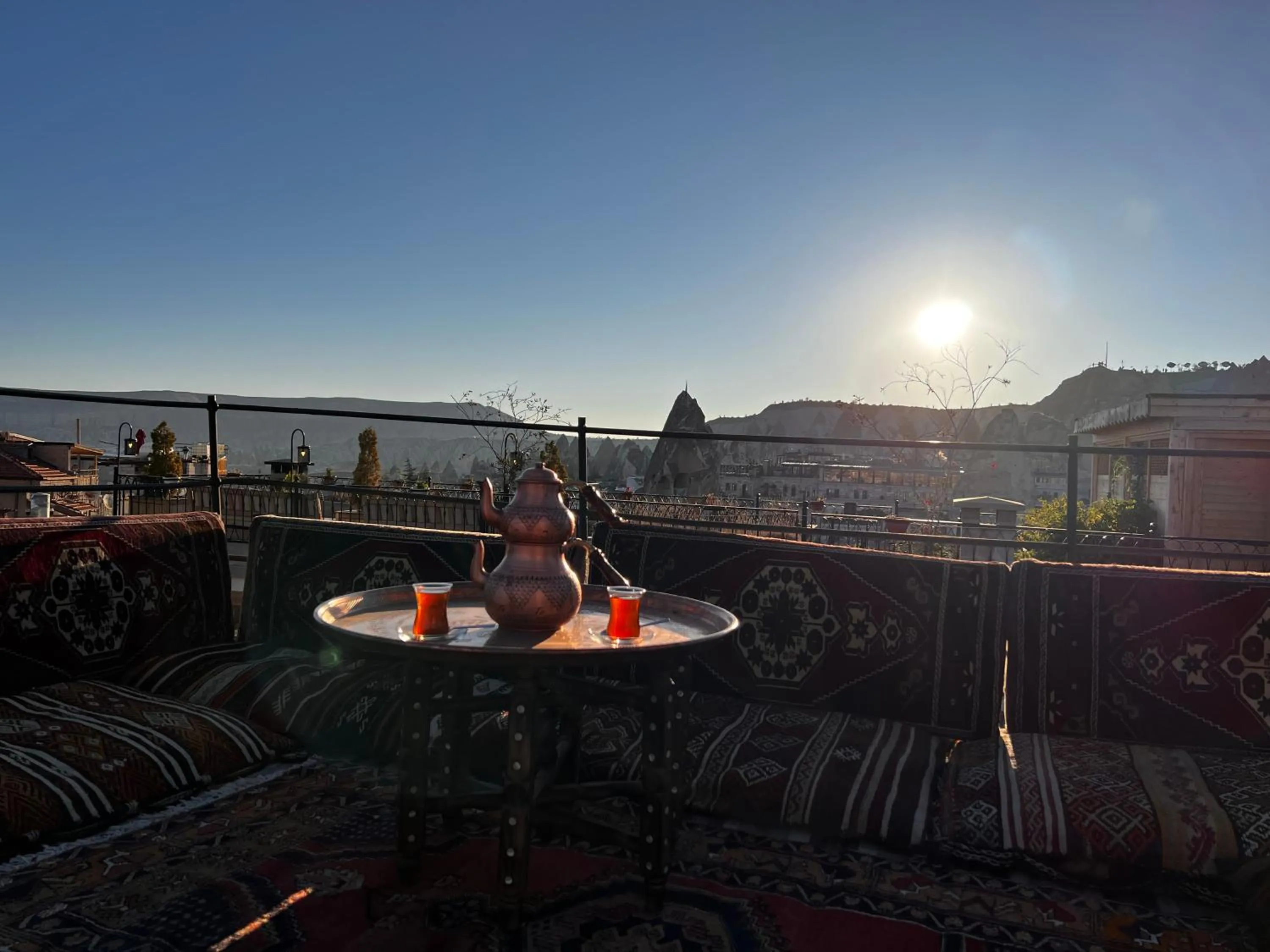 Natural landscape in Kaya Konak Cave