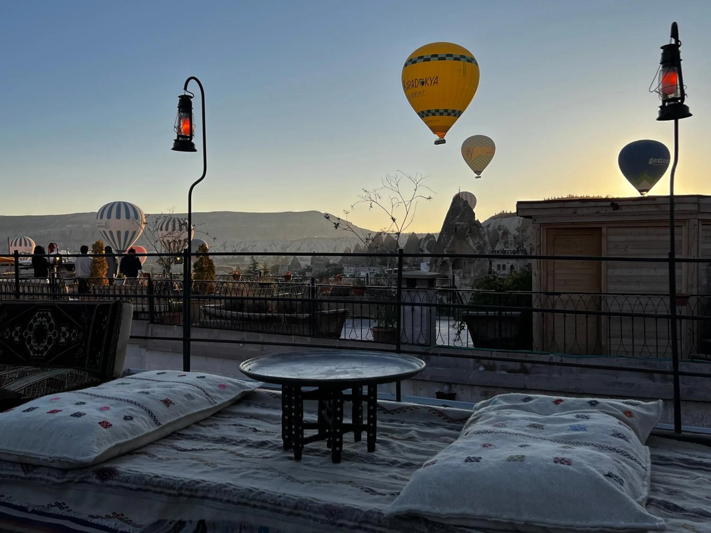 Natural landscape in Kaya Konak Cave