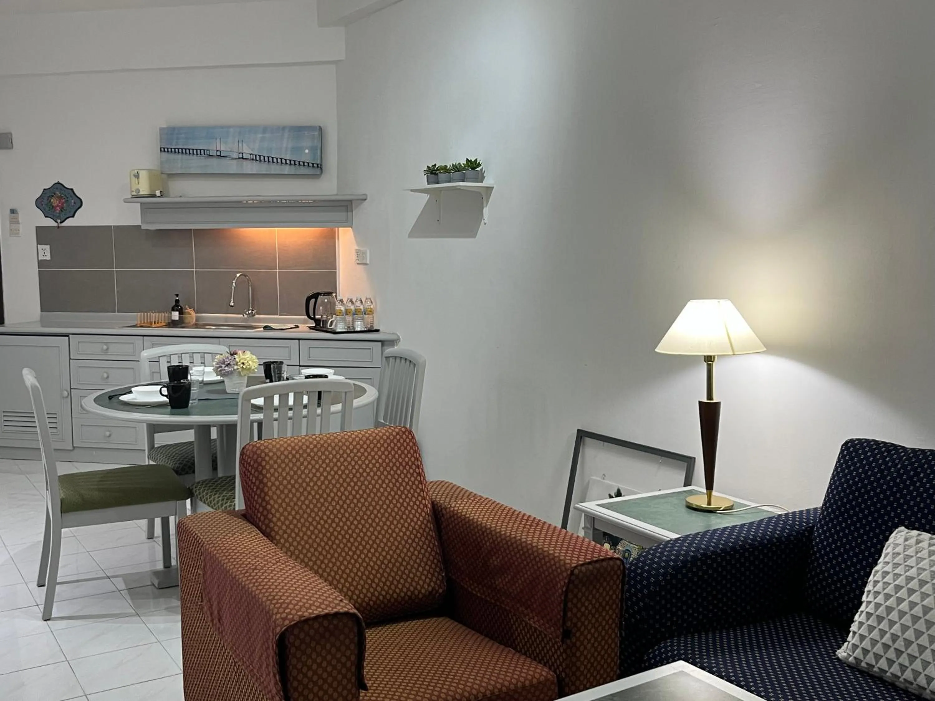 Kitchen or kitchenette in Paradise by the Sea in Penang by Veron at Rainbow Paradise