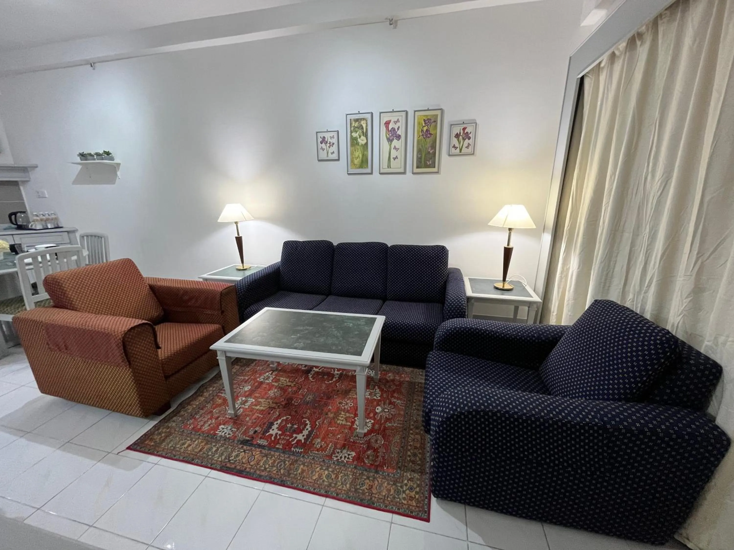 Living room in Paradise by the Sea in Penang by Veron at Rainbow Paradise