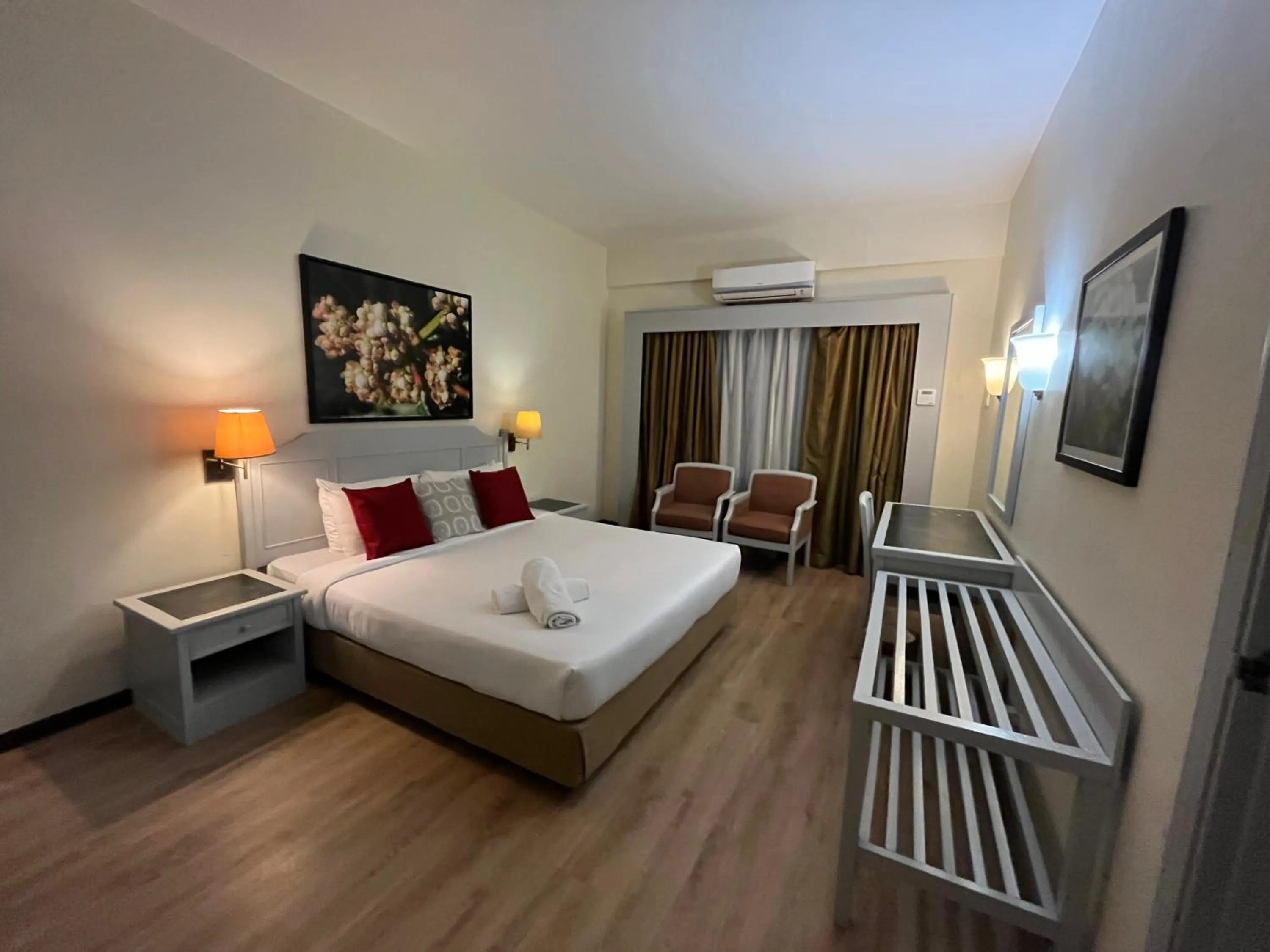 Bedroom, Bed in Paradise by the Sea in Penang by Veron at Rainbow Paradise