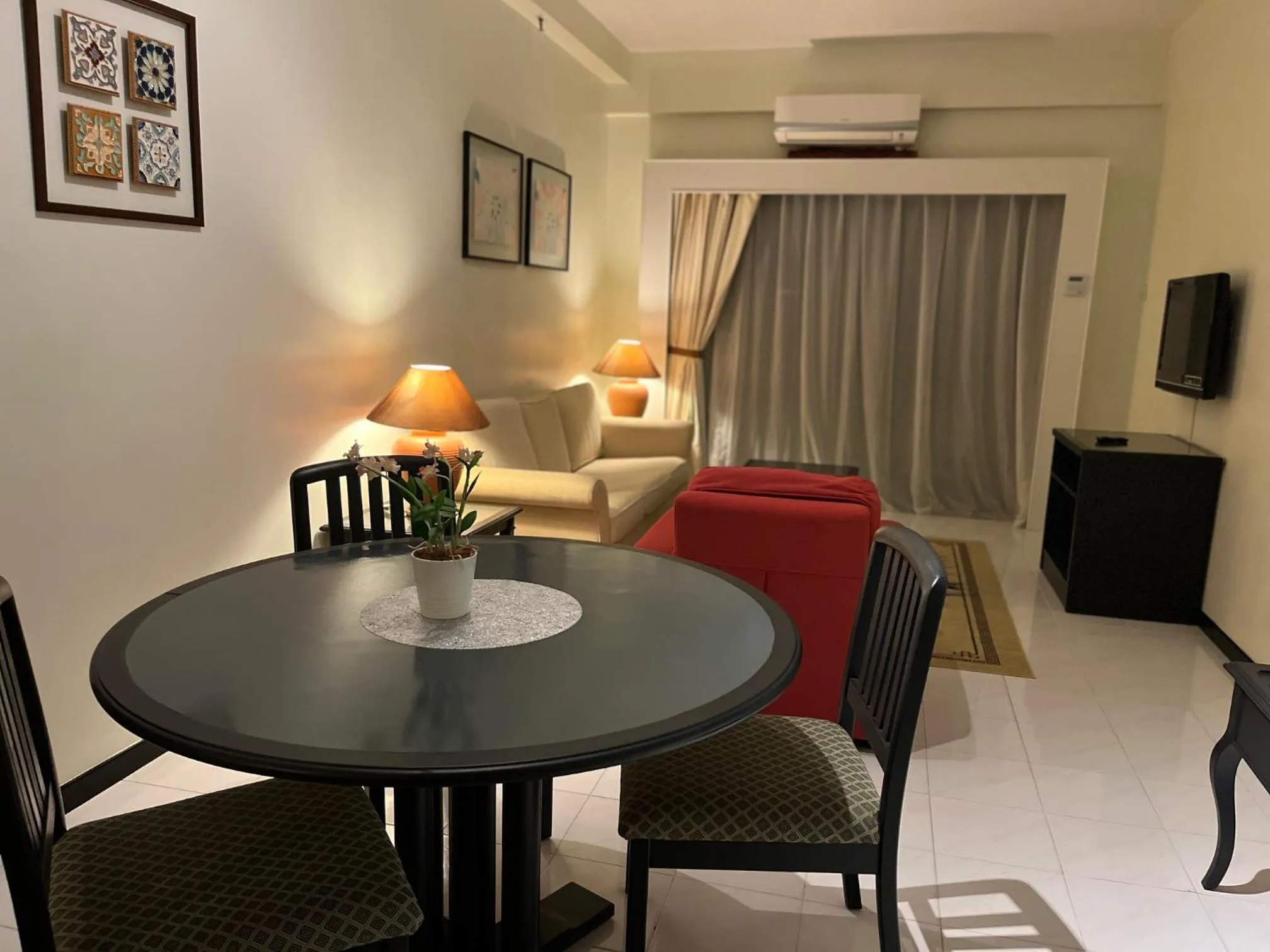 Living room in Paradise by the Sea in Penang by Veron at Rainbow Paradise